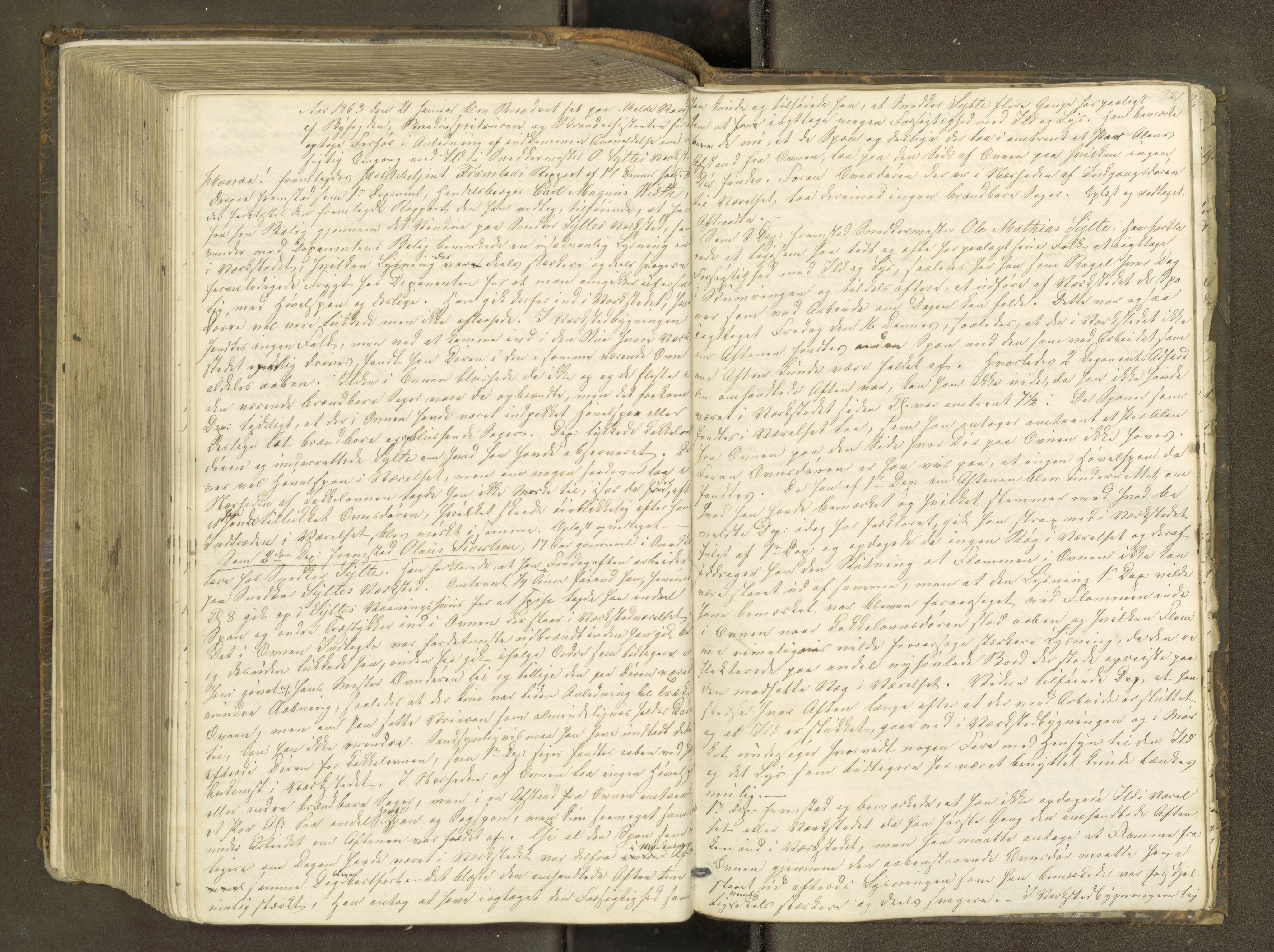 Molde byfogd, AV/SAT-A-0025/1/1A/L0009: Justisprotokoll, 1858-1863, p. 320b-321a