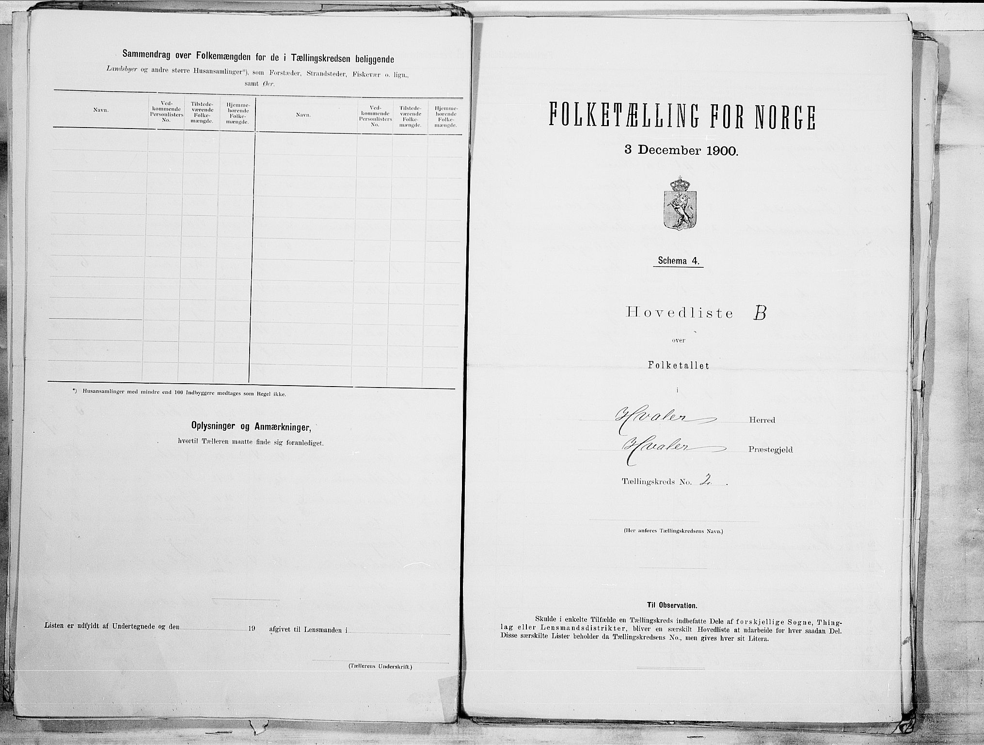 SAO, 1900 census for Hvaler, 1900, p. 10