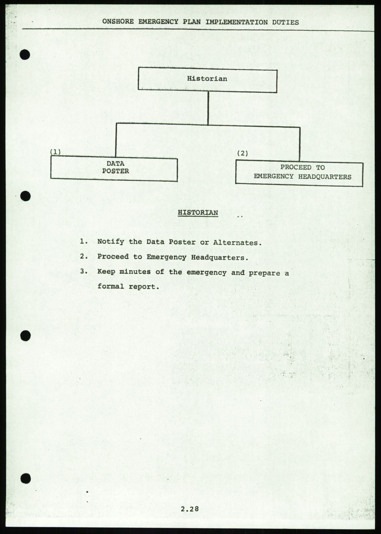 Justisdepartementet, Granskningskommisjonen ved Alexander Kielland-ulykken 27.3.1980, AV/RA-S-1165/D/L0016: O Beredskapsplaner (Doku.liste + O1-O3 av 3), 1980-1981, p. 57