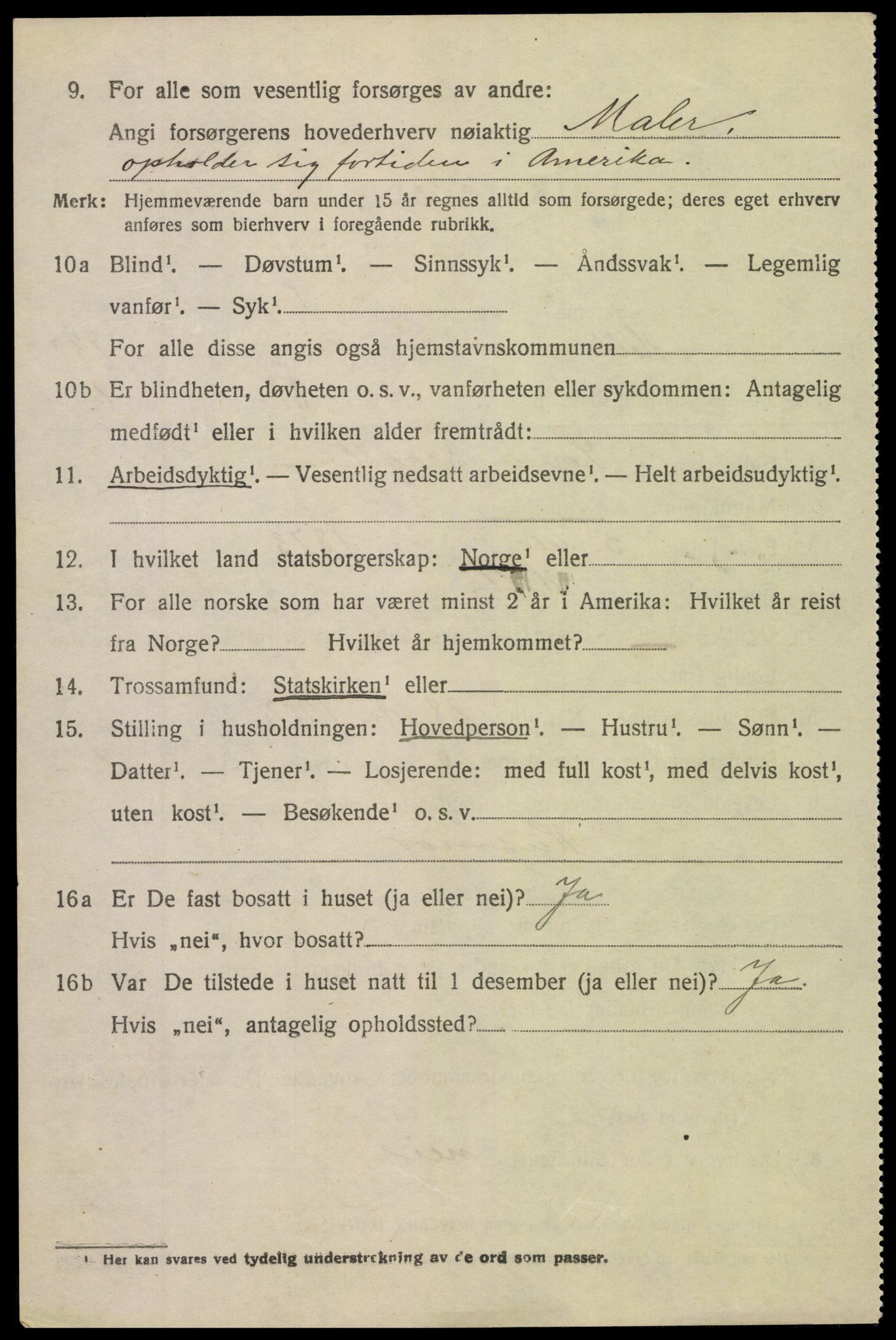 SAK, 1920 census for Holt, 1920, p. 7635