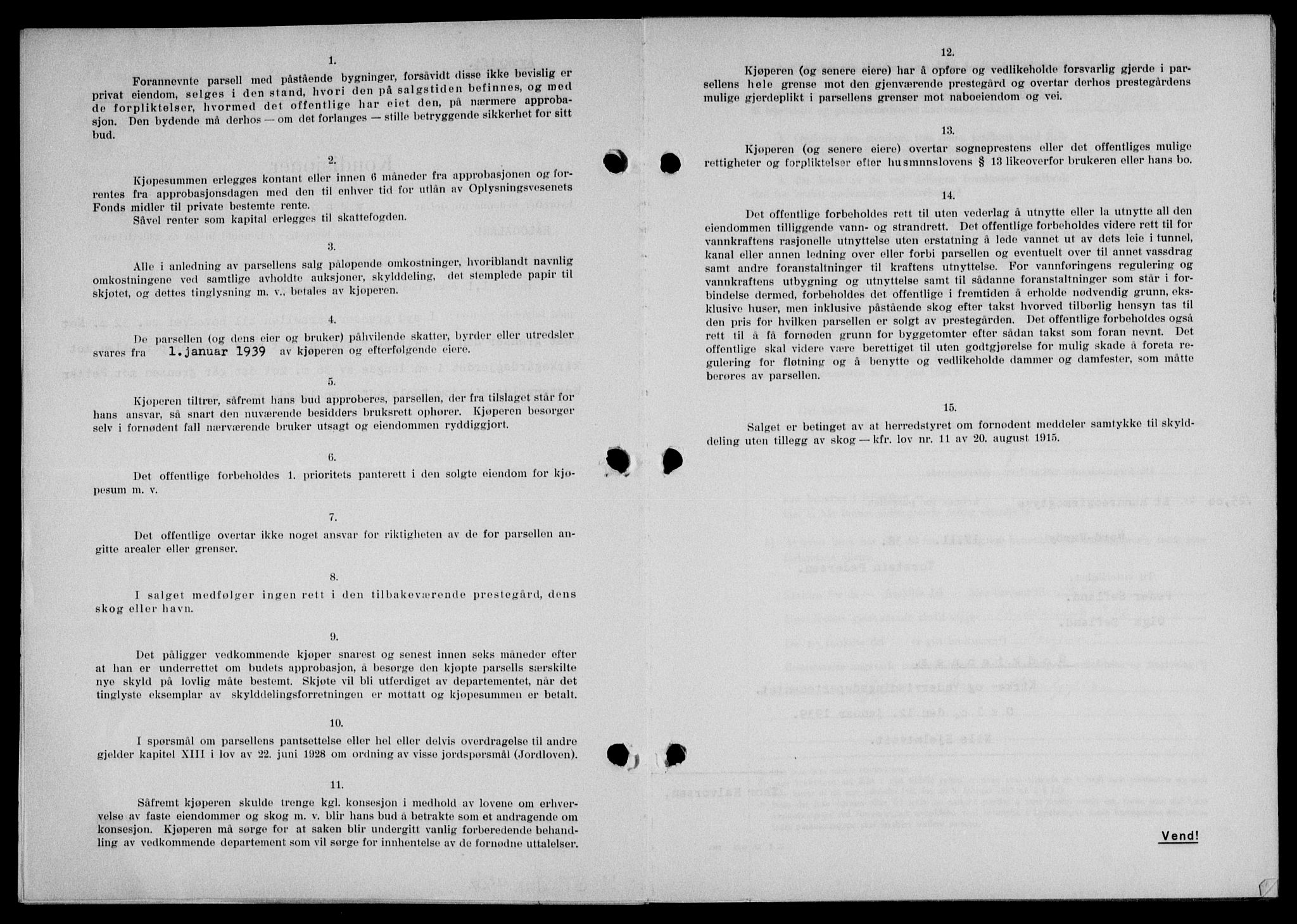 Lofoten sorenskriveri, SAT/A-0017/1/2/2C/L0005a: Mortgage book no. 5a, 1939-1939, Diary no: : 975/1939