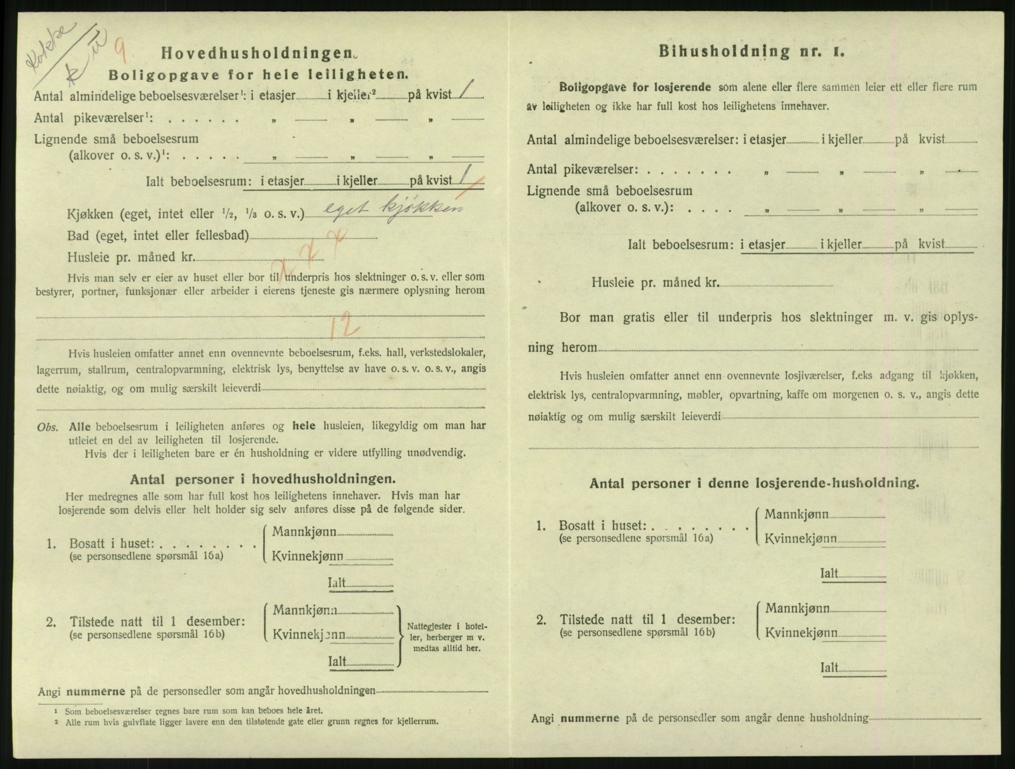 SAKO, 1920 census for Sandefjord, 1920, p. 3039