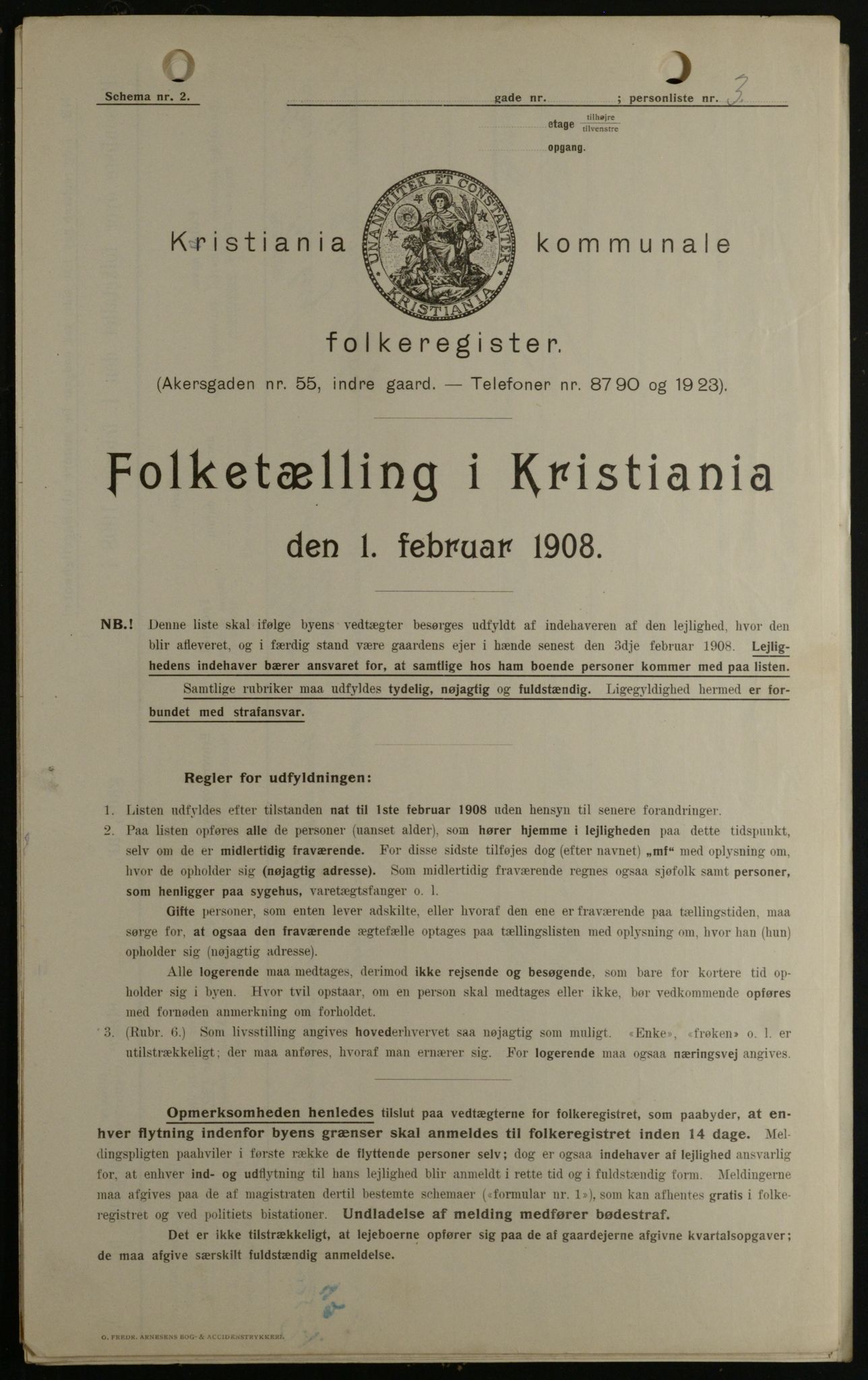 OBA, Municipal Census 1908 for Kristiania, 1908, p. 89839