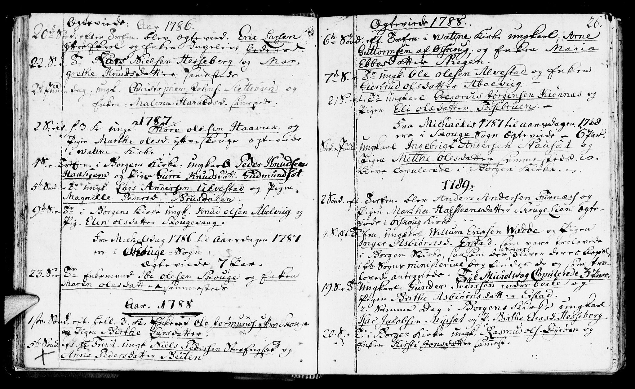 Ministerialprotokoller, klokkerbøker og fødselsregistre - Møre og Romsdal, AV/SAT-A-1454/524/L0350: Parish register (official) no. 524A02, 1780-1817, p. 26