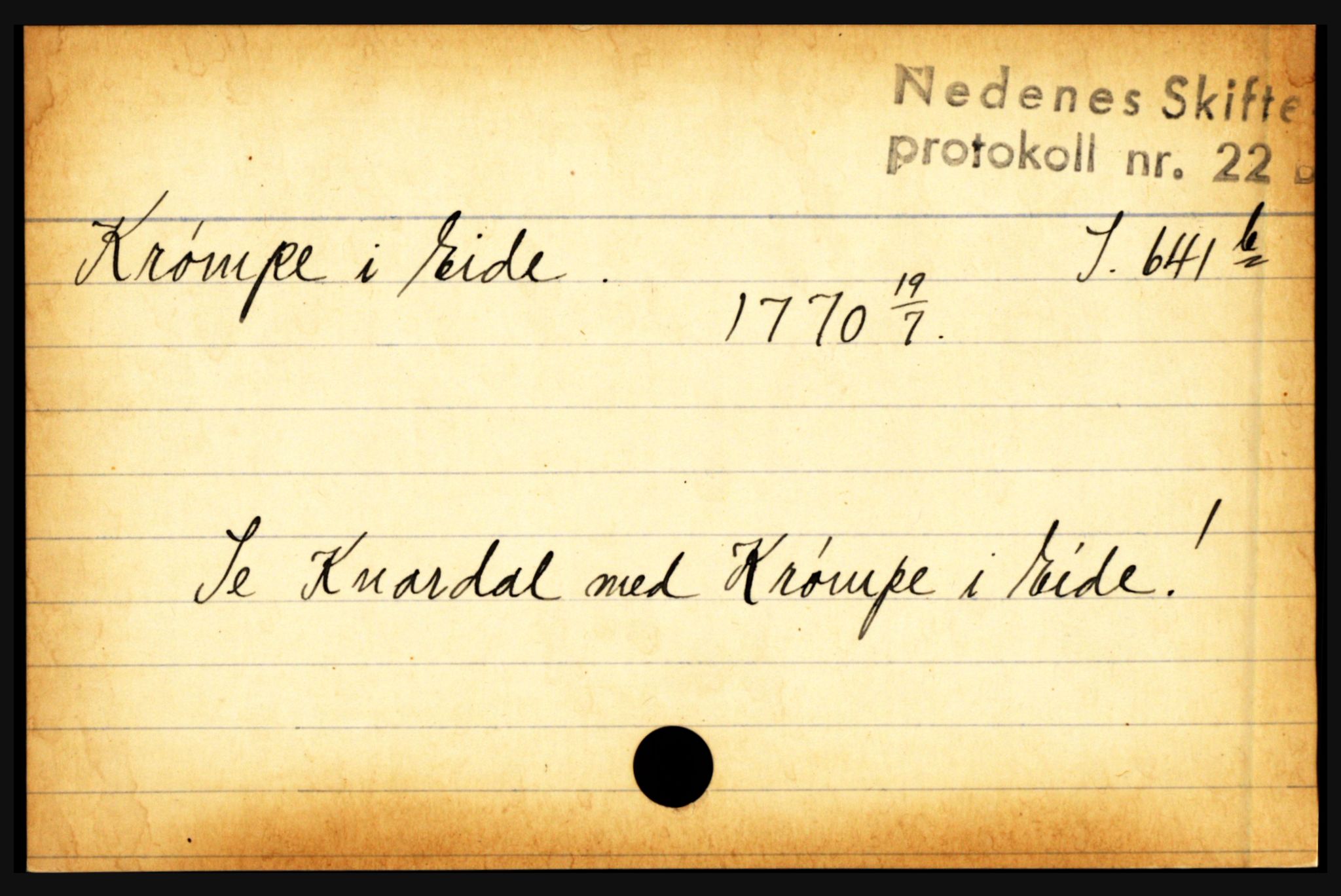 Nedenes sorenskriveri før 1824, AV/SAK-1221-0007/H, p. 16145