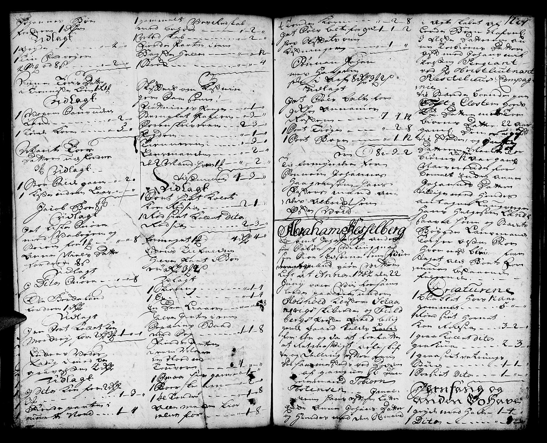 Sunnhordland sorenskrivar, SAB/A-2401/1/H/Ha/Haa/L0006: Skifteprotokollar. Register på lesesal. Fol. 1061- ut, 1753-1755, p. 1226b-1227a
