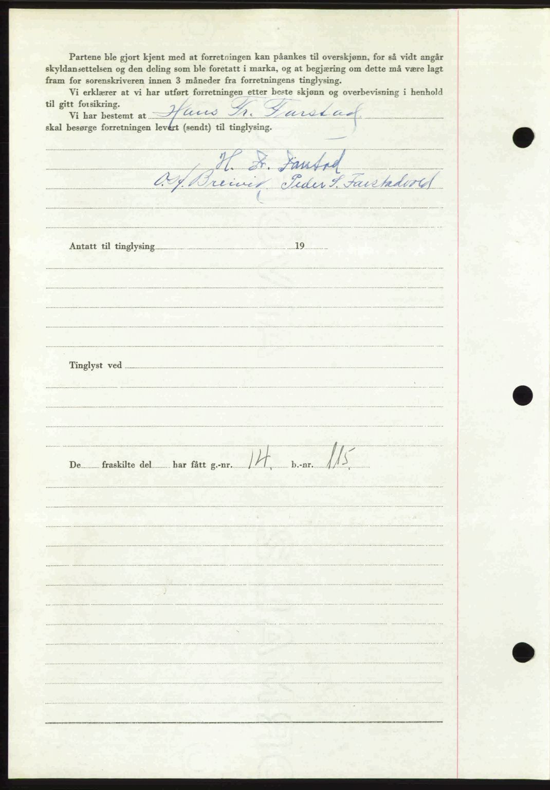 Romsdal sorenskriveri, AV/SAT-A-4149/1/2/2C: Mortgage book no. A32, 1950-1950, Diary no: : 96/1950