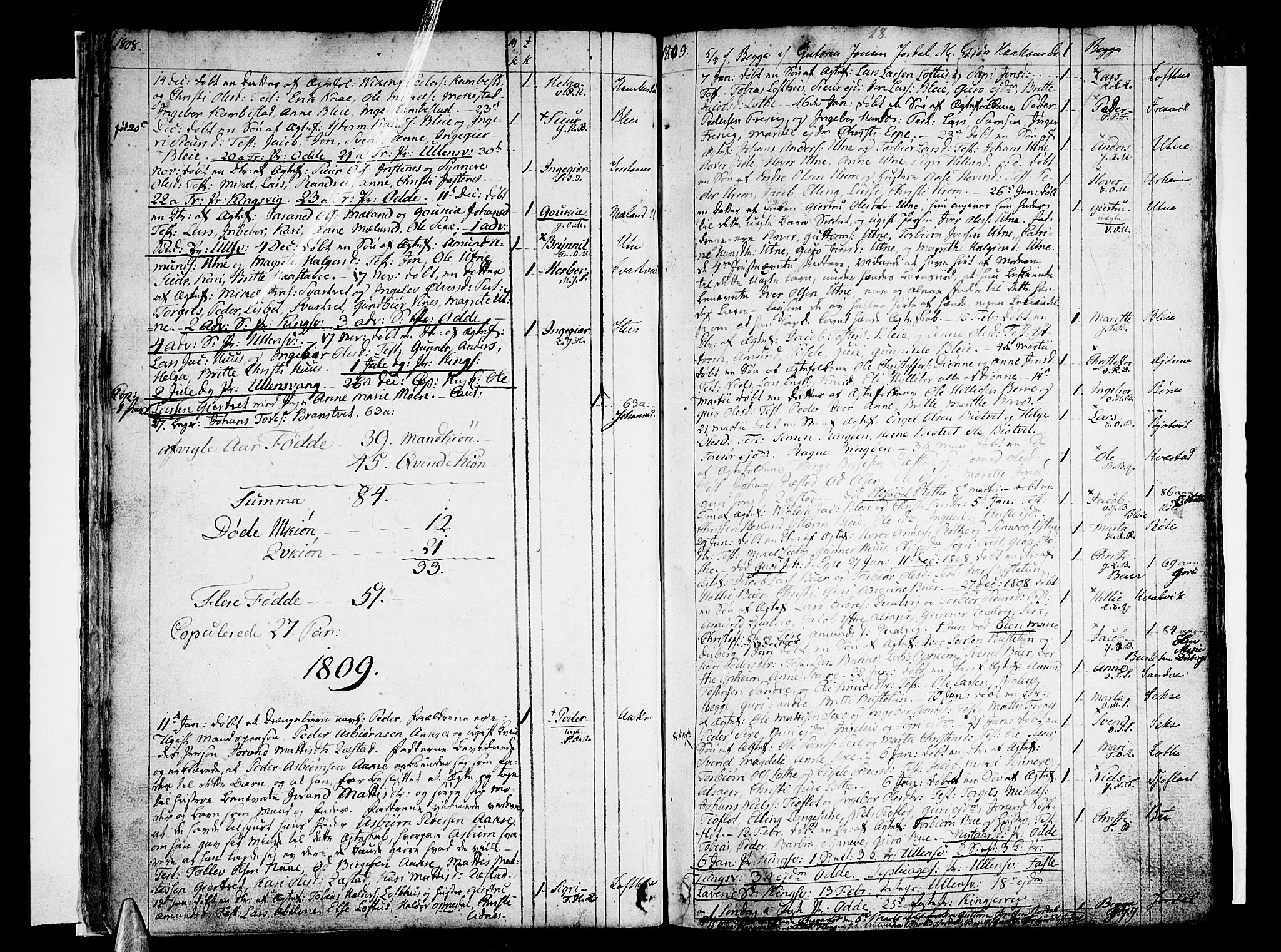 Ullensvang sokneprestembete, SAB/A-78701/H/Haa: Parish register (official) no. A 8, 1804-1835, p. 18