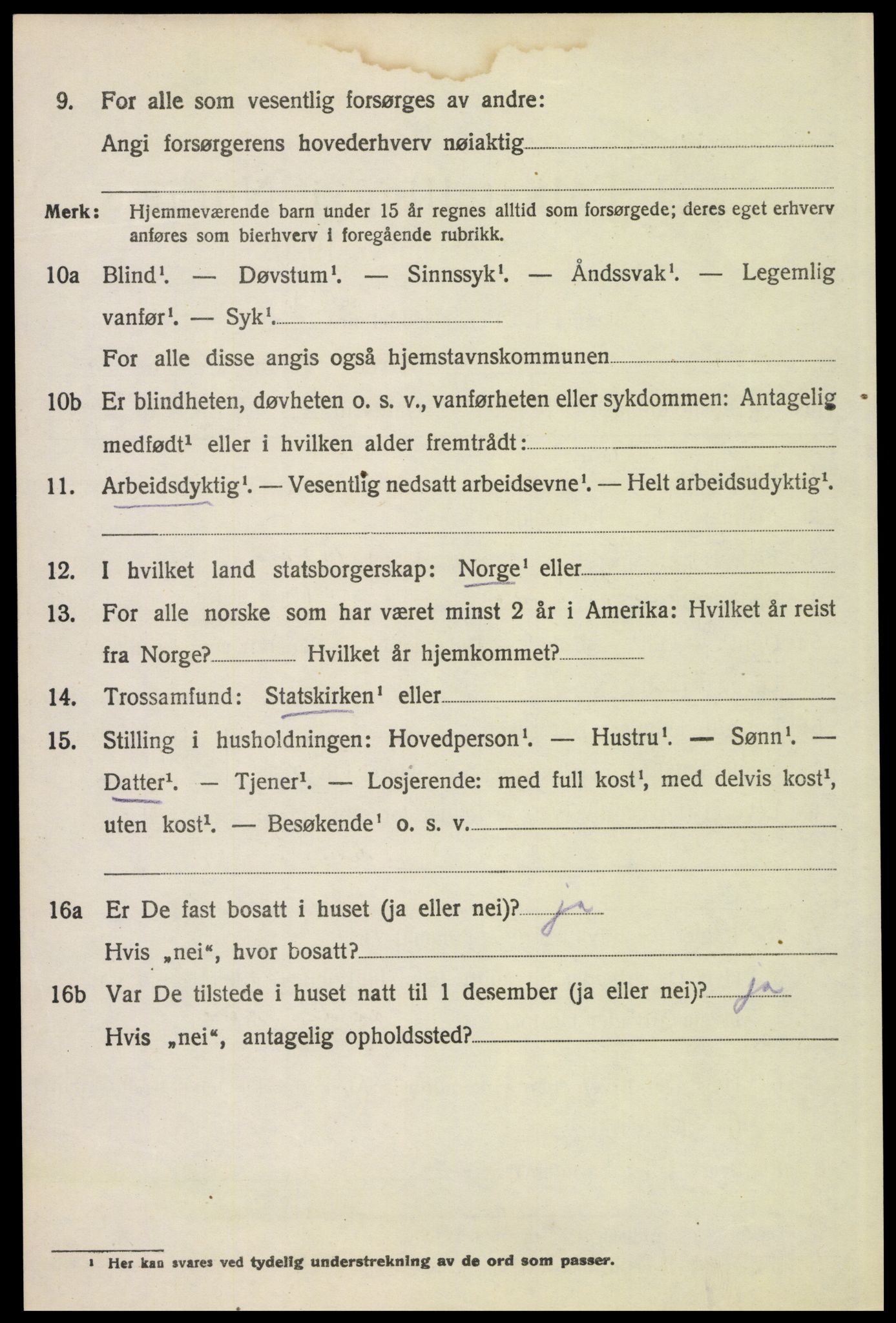 SAH, 1920 census for Stor-Elvdal, 1920, p. 5831