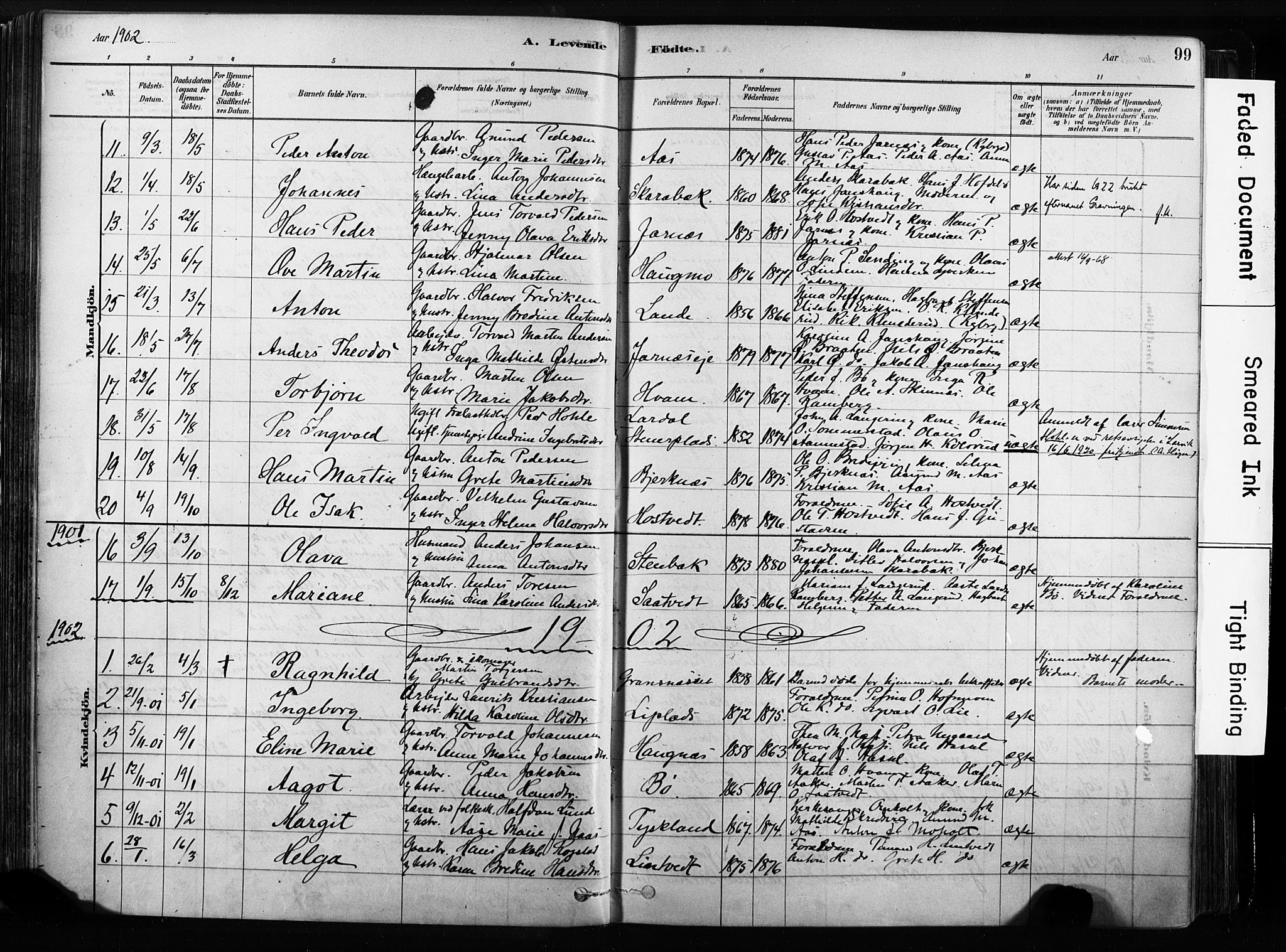 Sandsvær kirkebøker, SAKO/A-244/F/Fb/L0001: Parish register (official) no. II 1, 1878-1906, p. 99