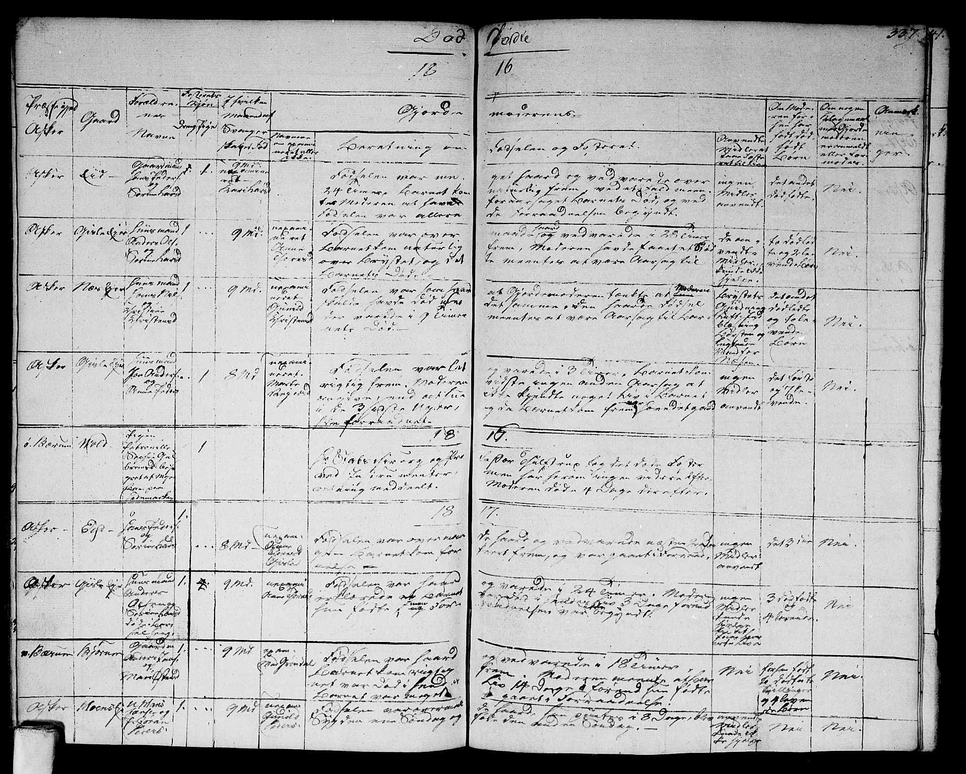 Asker prestekontor Kirkebøker, SAO/A-10256a/F/Fa/L0005: Parish register (official) no. I 5, 1807-1813, p. 337