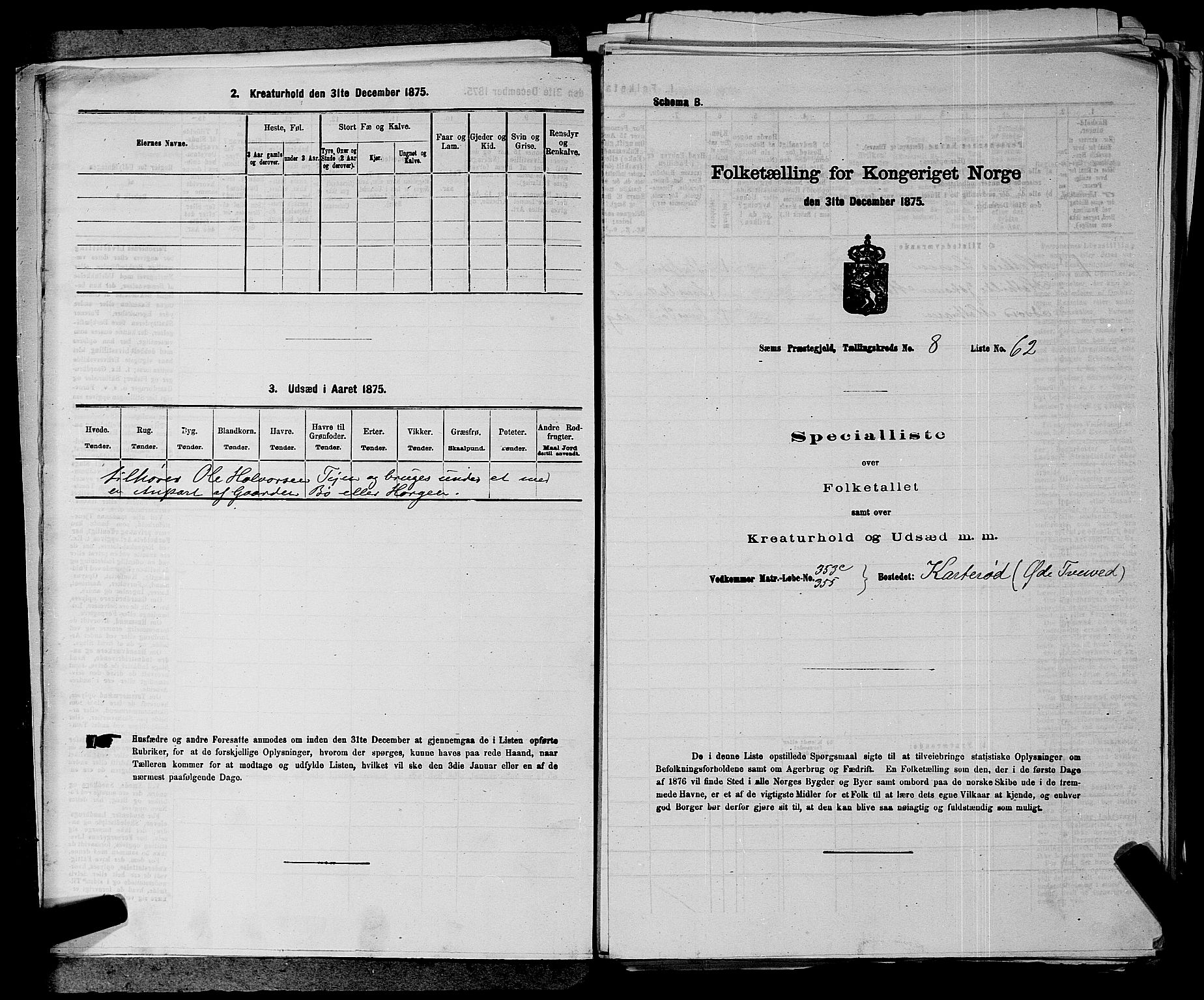 SAKO, 1875 census for 0721P Sem, 1875, p. 1364