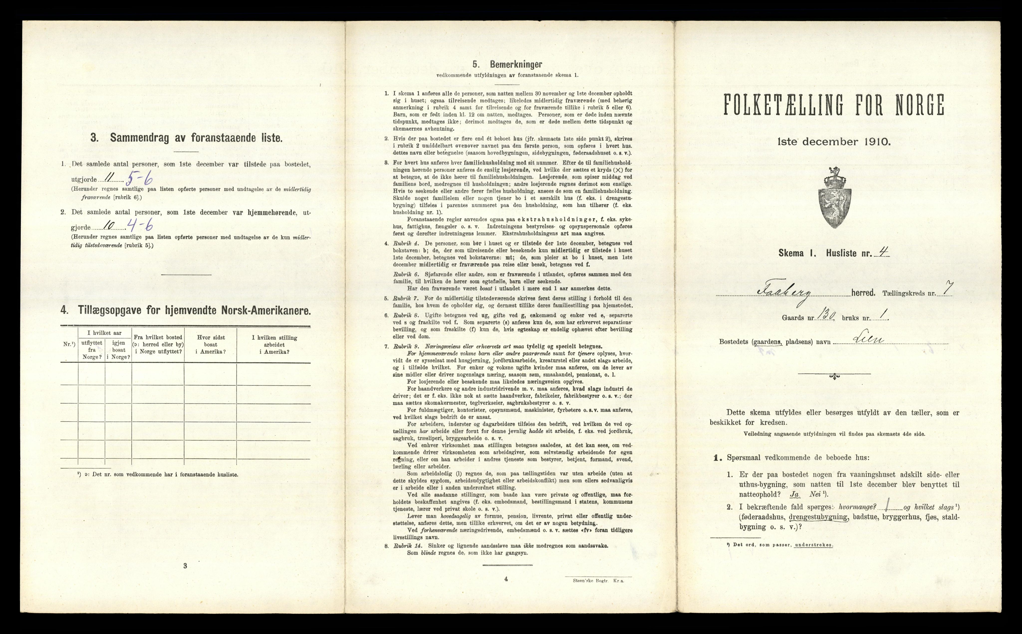 RA, 1910 census for Fåberg, 1910, p. 716