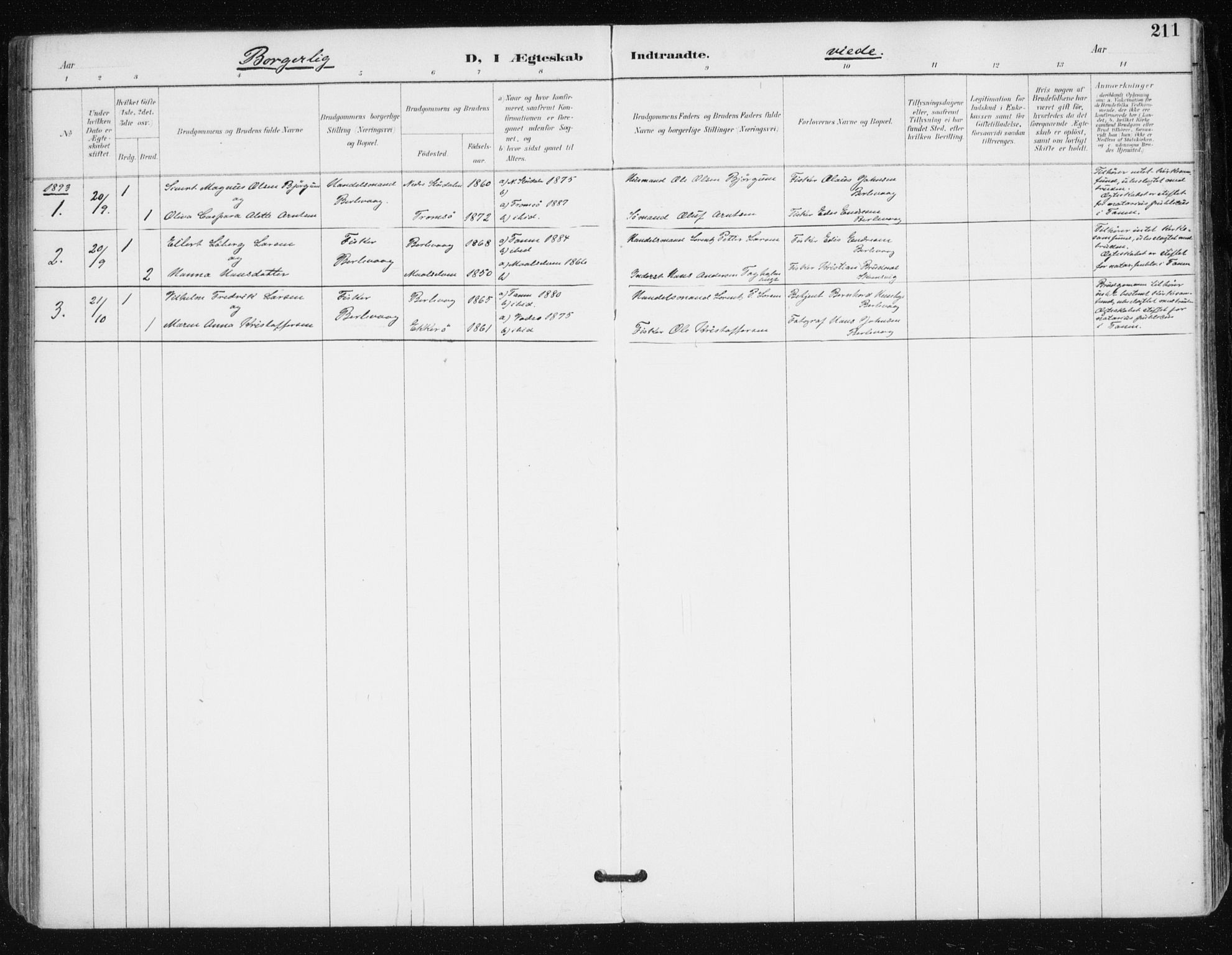 Tana sokneprestkontor, SATØ/S-1334/H/Ha/L0005kirke: Parish register (official) no. 5, 1891-1903, p. 211