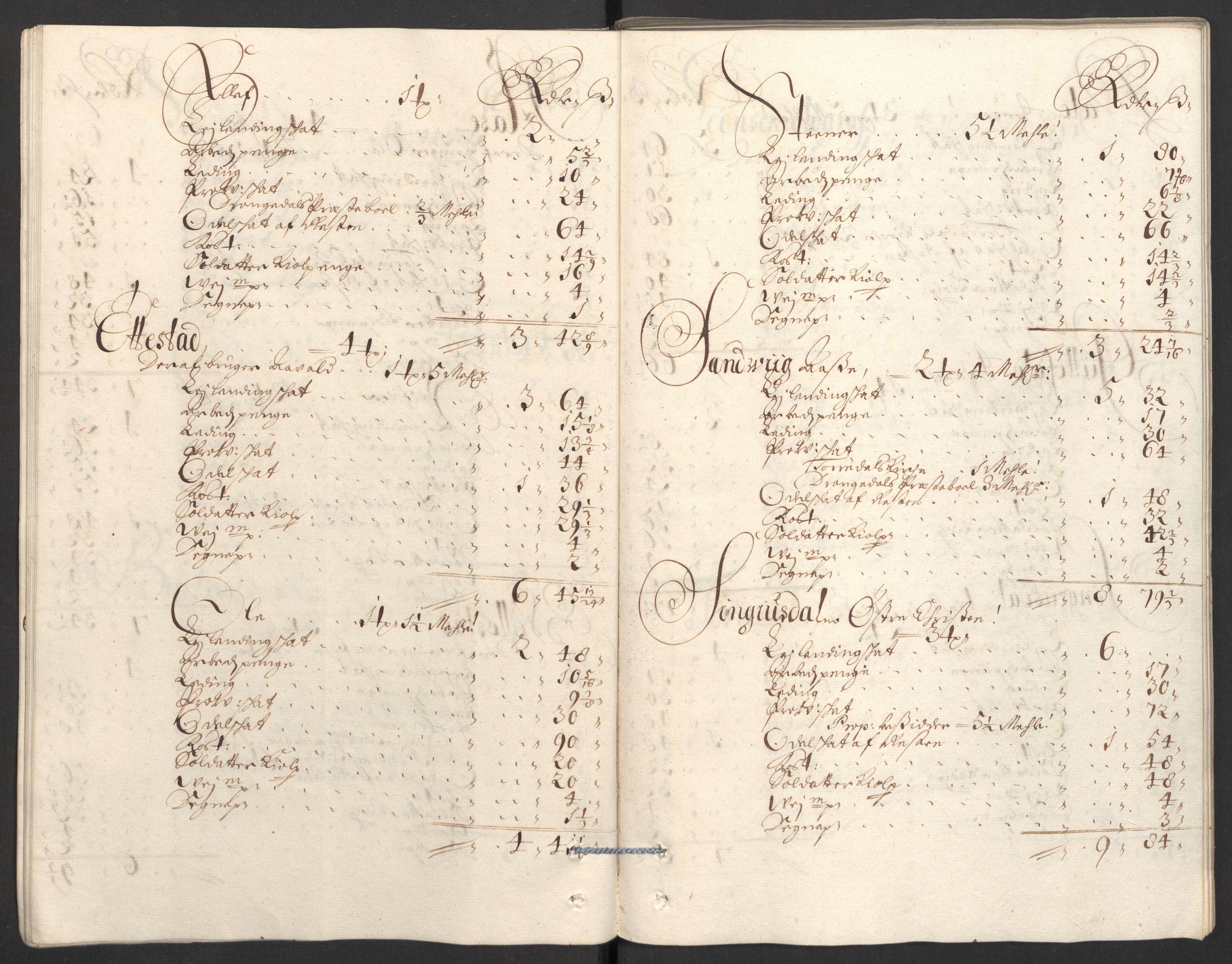 Rentekammeret inntil 1814, Reviderte regnskaper, Fogderegnskap, AV/RA-EA-4092/R36/L2099: Fogderegnskap Øvre og Nedre Telemark og Bamble, 1698, p. 65
