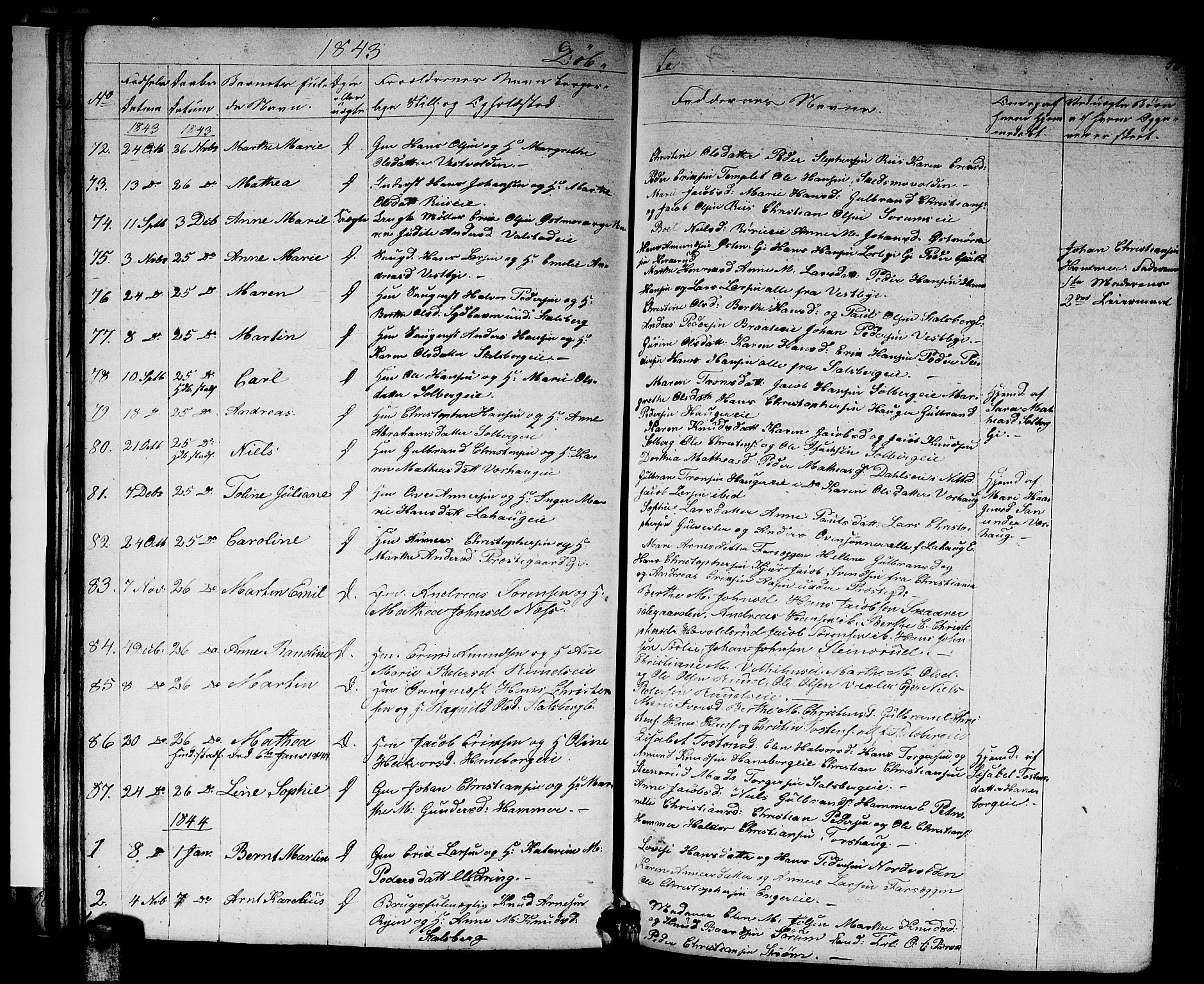 Skedsmo prestekontor Kirkebøker, AV/SAO-A-10033a/G/Ga/L0001: Parish register (copy) no. I 1, 1830-1854, p. 55