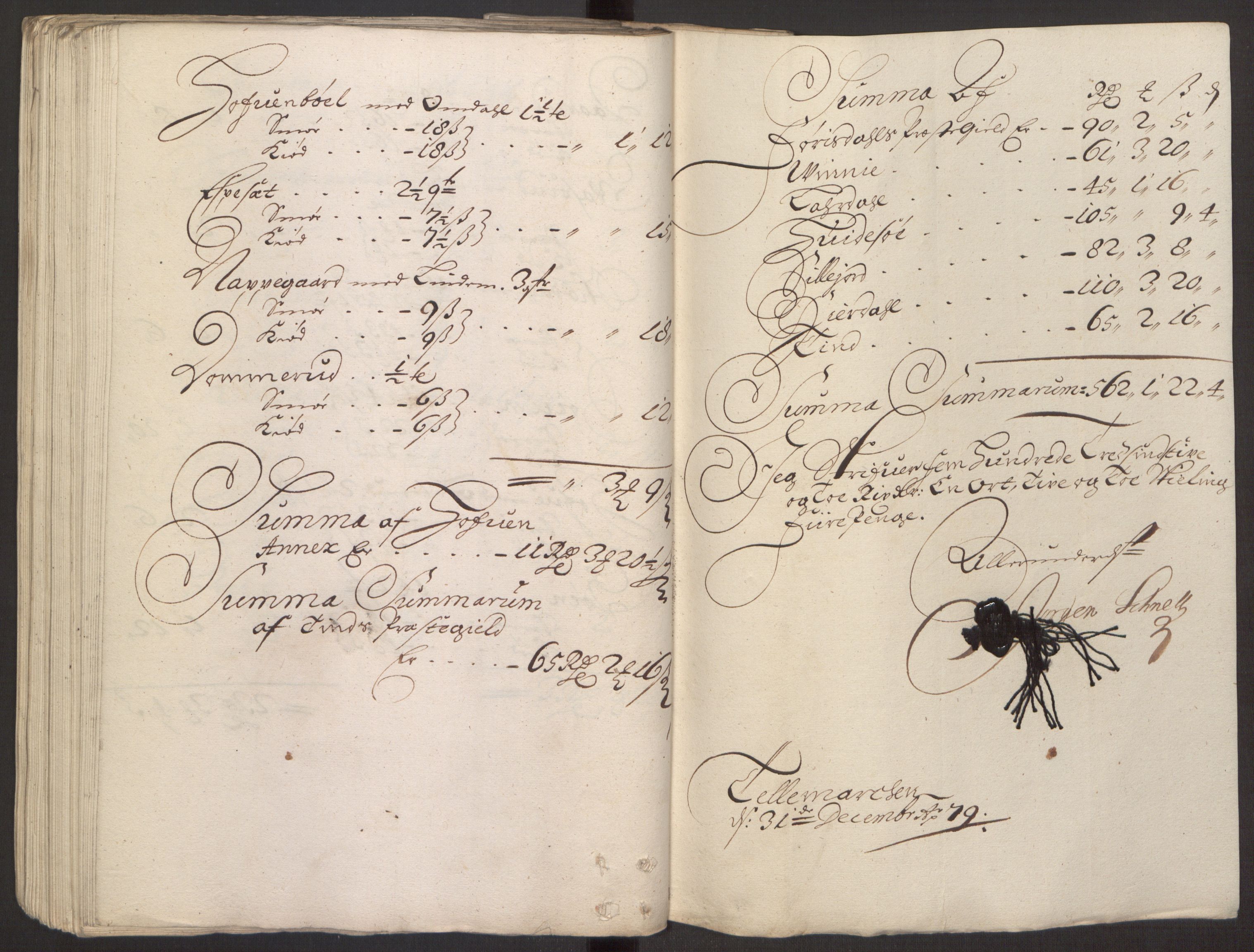 Rentekammeret inntil 1814, Reviderte regnskaper, Fogderegnskap, RA/EA-4092/R35/L2074: Fogderegnskap Øvre og Nedre Telemark, 1679, p. 81