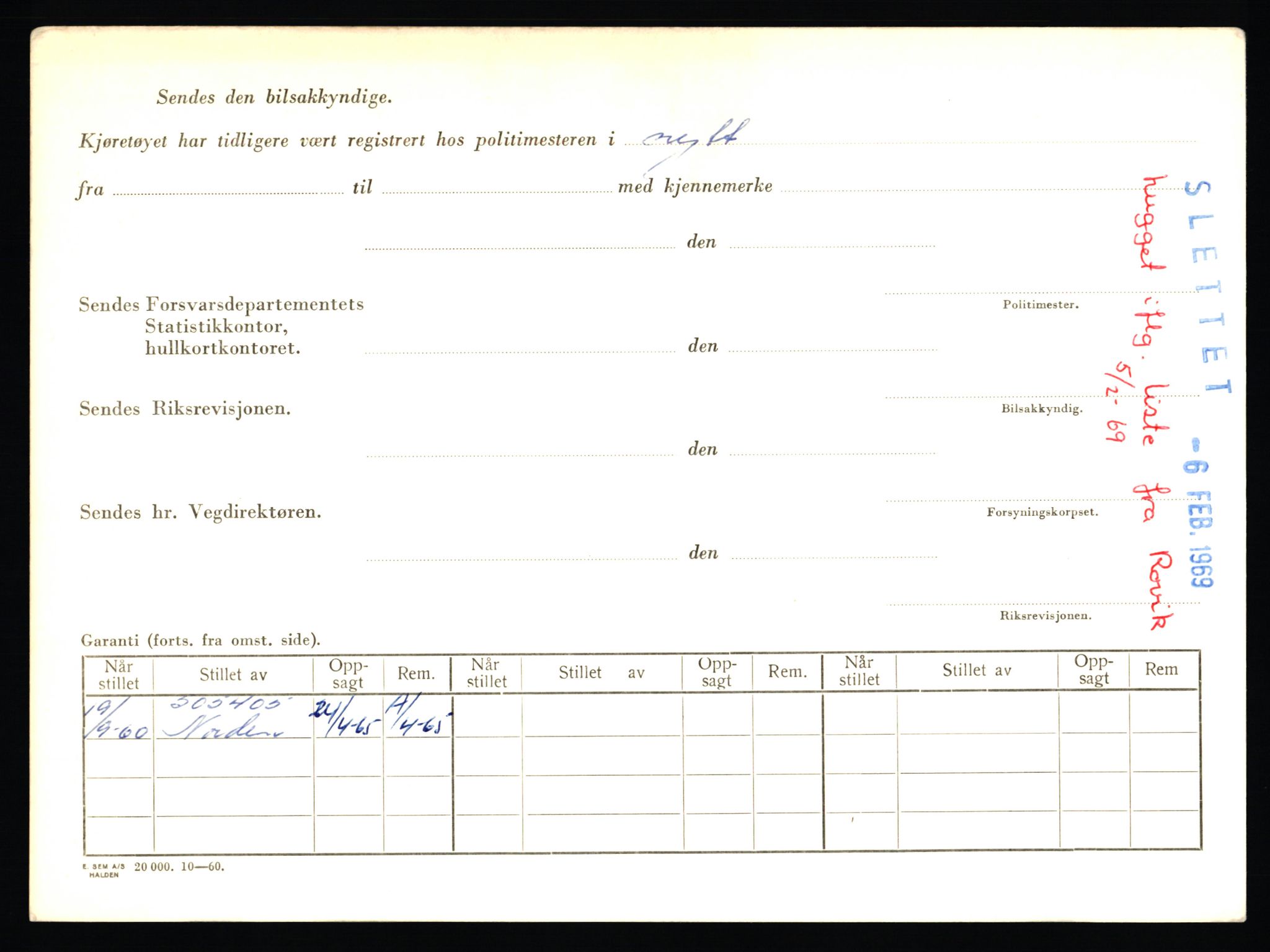 Stavanger trafikkstasjon, AV/SAST-A-101942/0/F/L0065: L-65400 - L-67649, 1930-1971, p. 1830