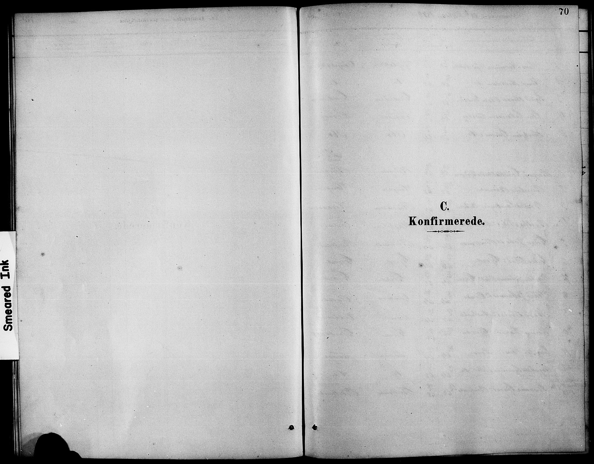 Etne sokneprestembete, AV/SAB-A-75001/H/Hab: Parish register (copy) no. B 4, 1879-1897, p. 70