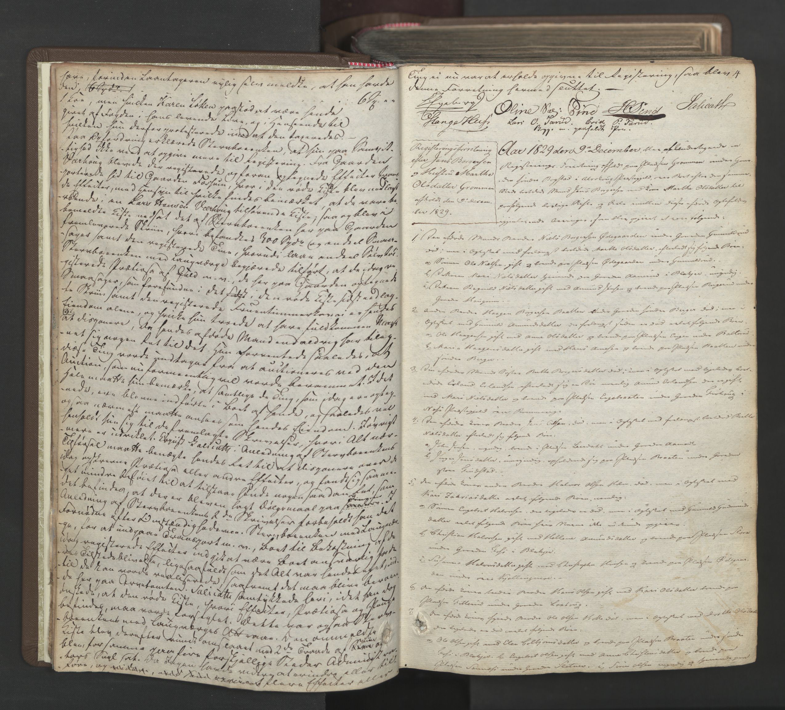 Nedre Romerike sorenskriveri, AV/SAO-A-10469/H/He/Hea/L0001: Skifteregistreringsprotokoll, 1829-1845, p. 3b-4a