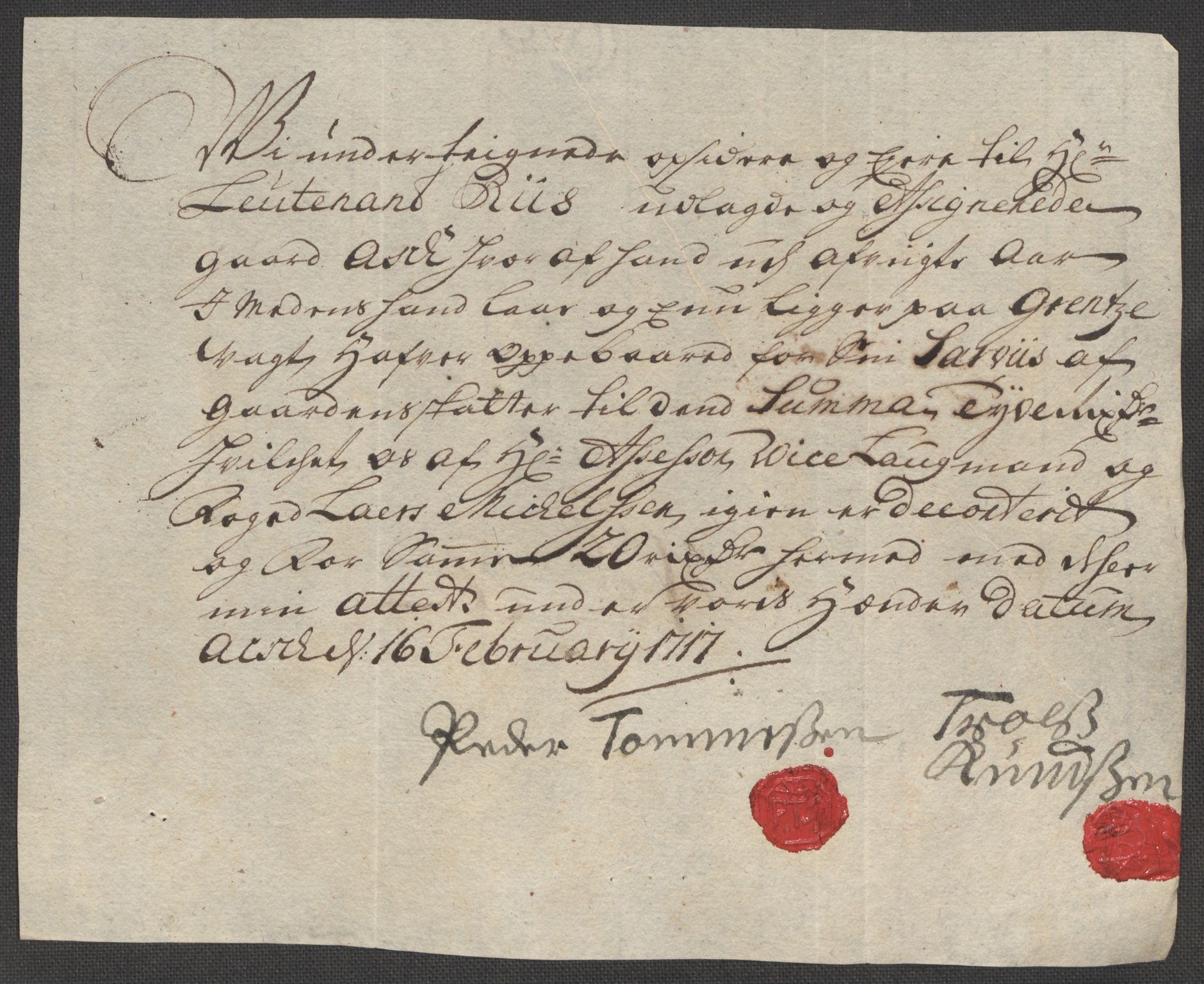 Rentekammeret inntil 1814, Reviderte regnskaper, Fogderegnskap, RA/EA-4092/R23/L1475: Fogderegnskap Ringerike og Hallingdal, 1717, p. 232