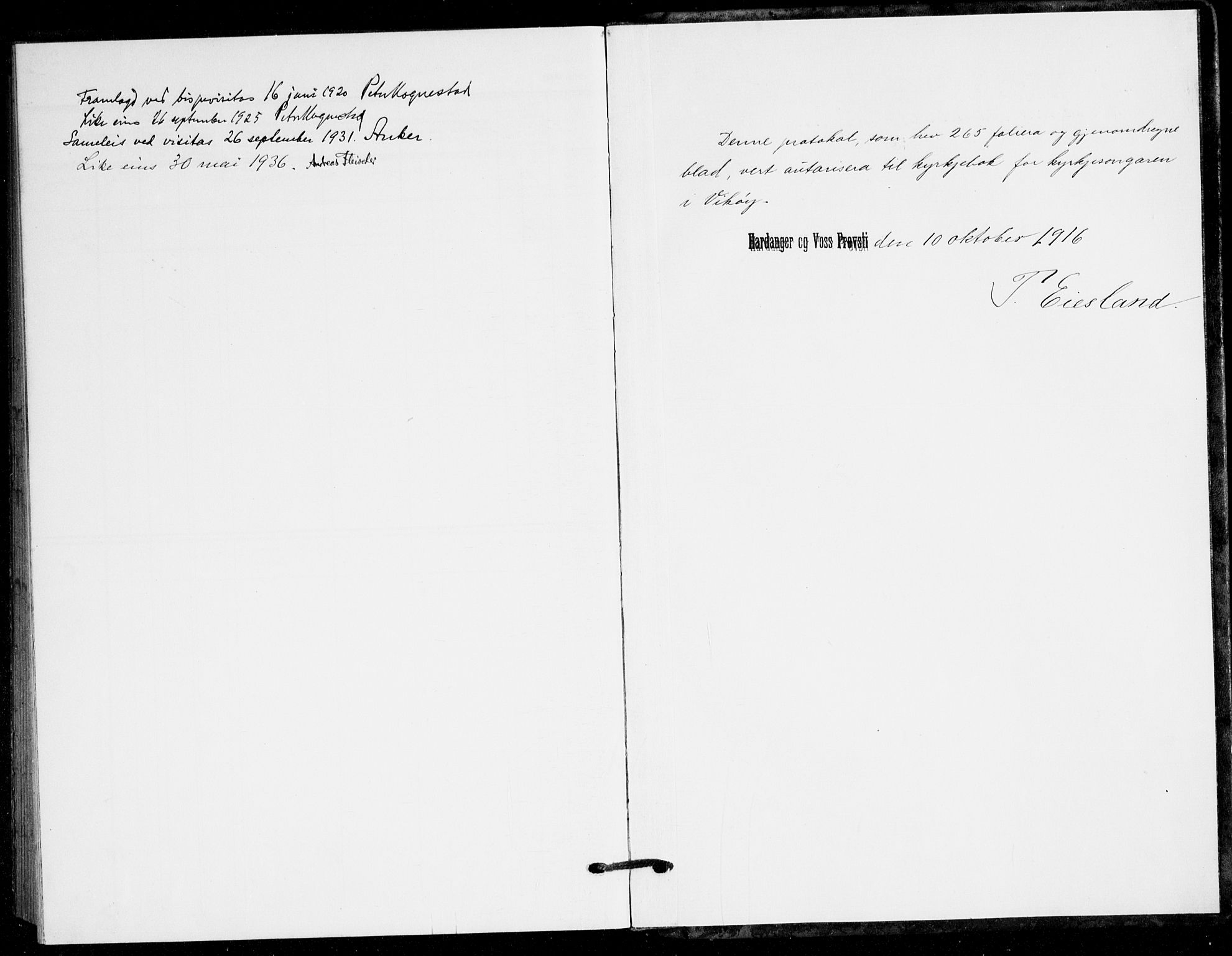 Kvam sokneprestembete, AV/SAB-A-76201/H/Hab: Parish register (copy) no. B 4, 1917-1945