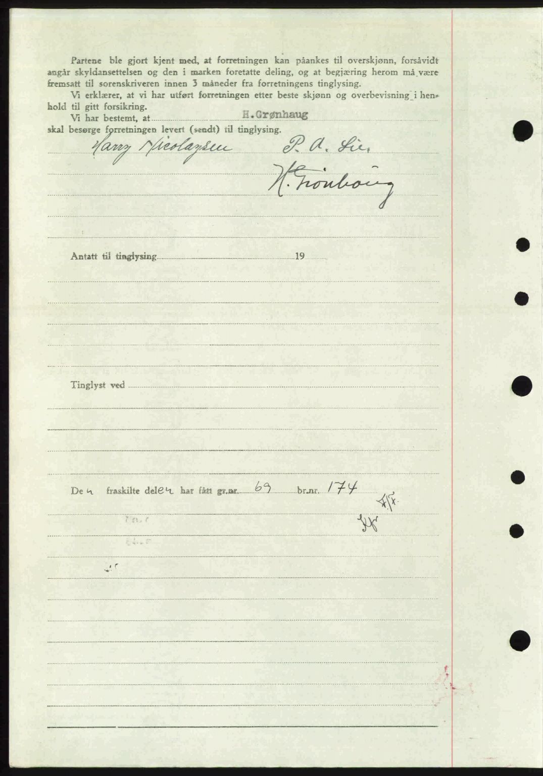 Idd og Marker sorenskriveri, AV/SAO-A-10283/G/Gb/Gbb/L0008: Mortgage book no. A8, 1946-1946, Diary no: : 649/1946