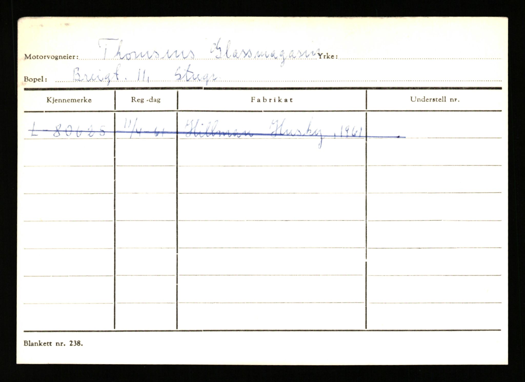 Stavanger trafikkstasjon, AV/SAST-A-101942/0/H/L0038: Sørbø - Tjeltveit, 1930-1971, p. 2229