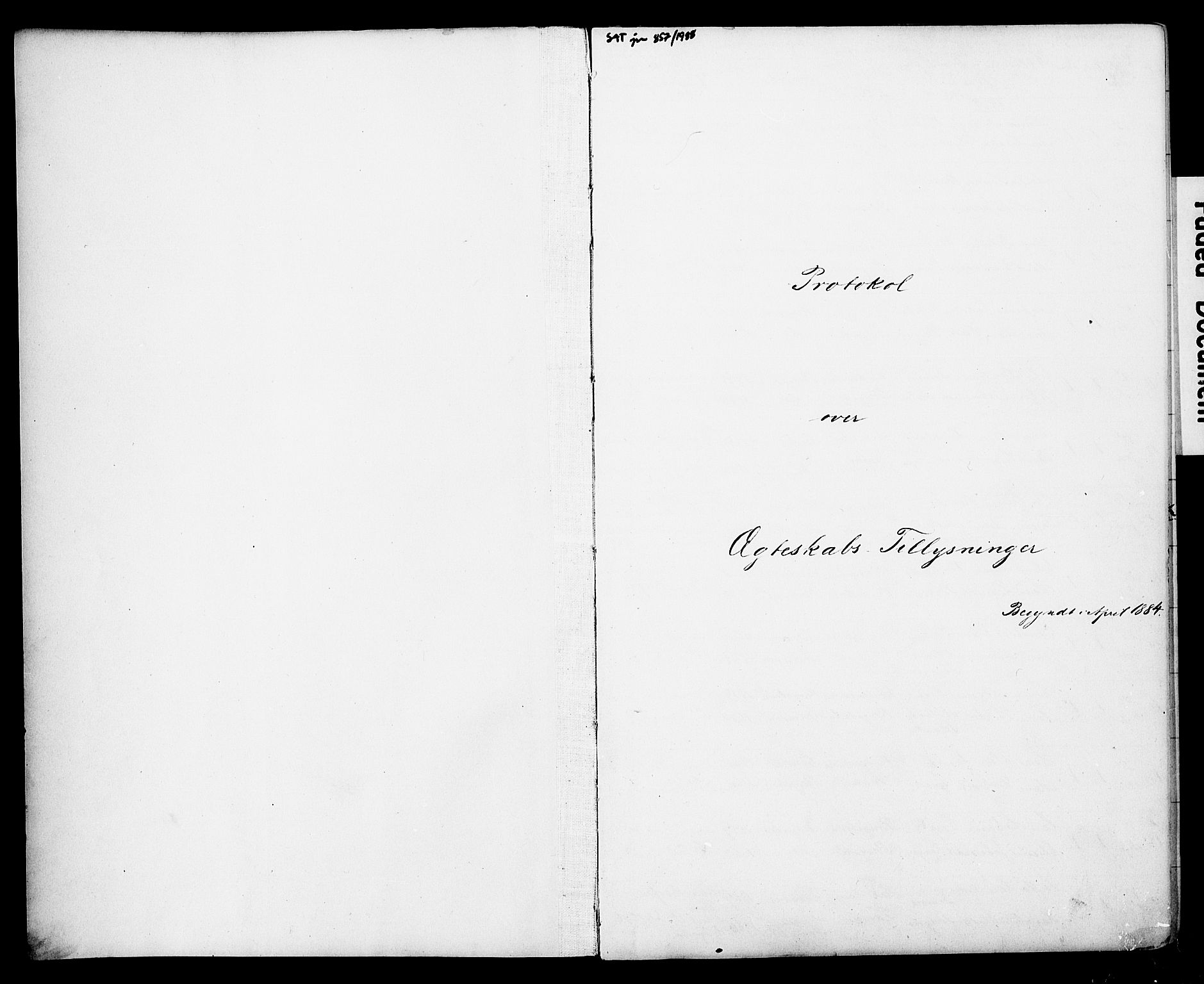 Ministerialprotokoller, klokkerbøker og fødselsregistre - Sør-Trøndelag, AV/SAT-A-1456/681/L0934: Banns register no. 681A12, 1884-1918