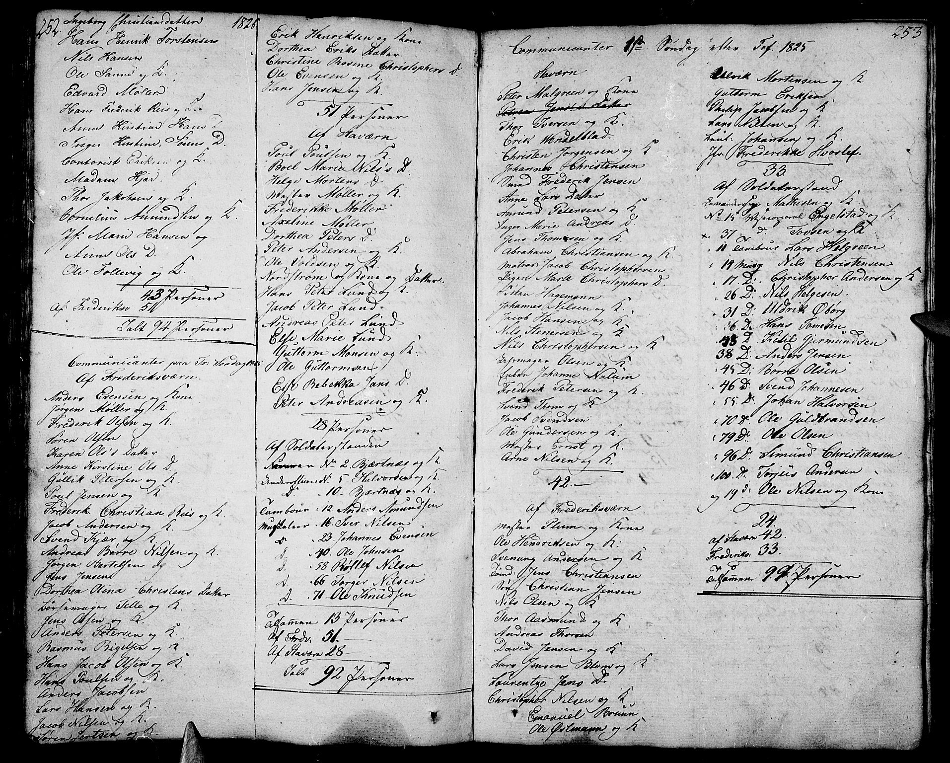 Stavern kirkebøker, AV/SAKO-A-318/F/Fa/L0004: Parish register (official) no. 4, 1809-1816, p. 252-253