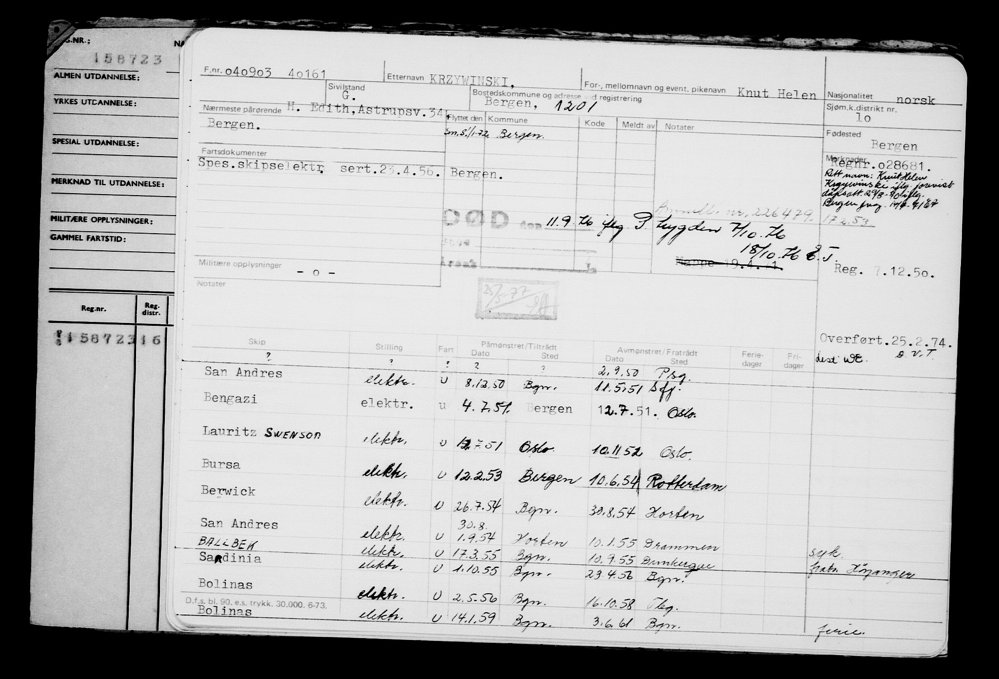 Direktoratet for sjømenn, AV/RA-S-3545/G/Gb/L0050: Hovedkort, 1903, p. 378