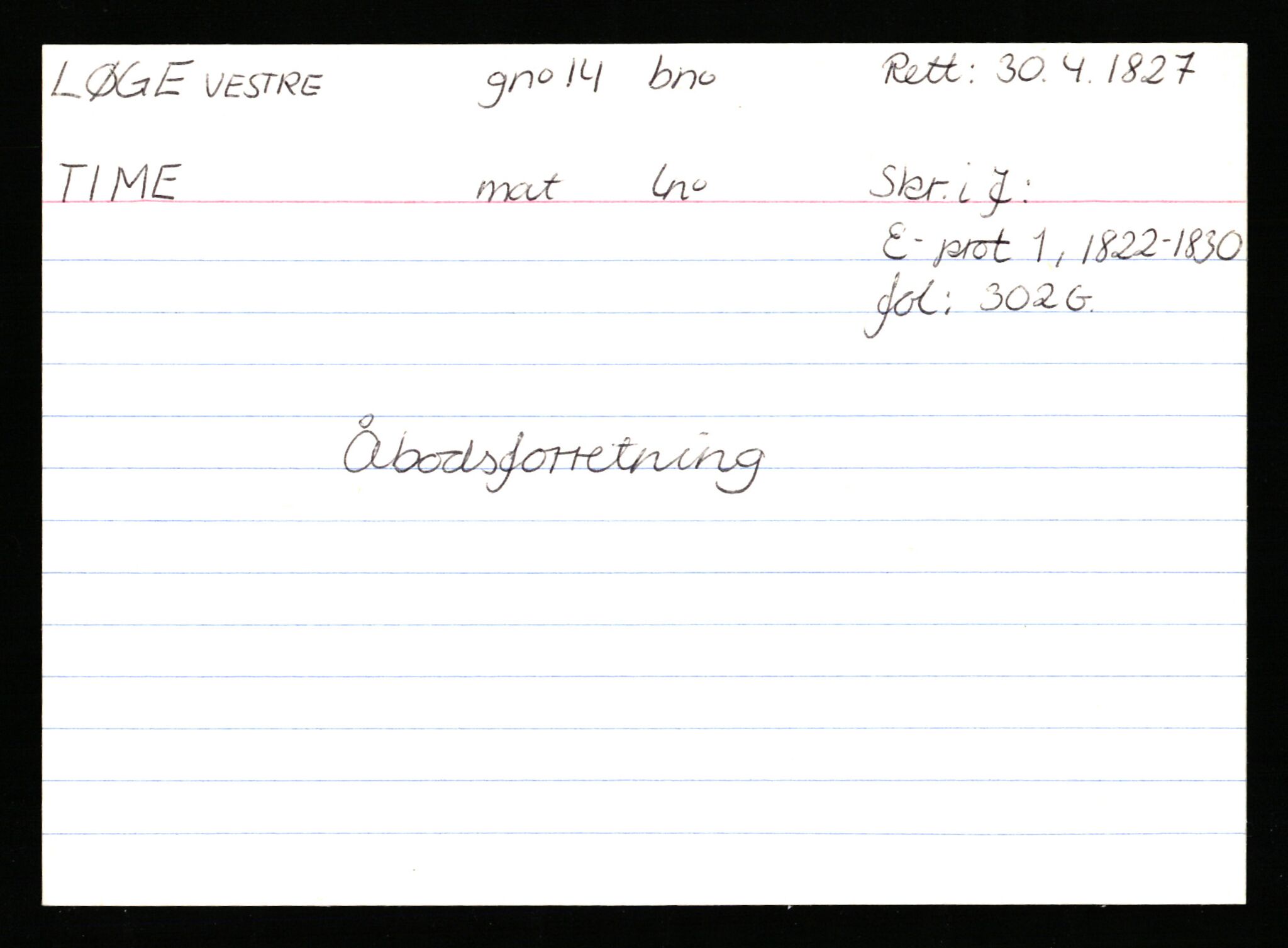 Statsarkivet i Stavanger, AV/SAST-A-101971/03/Y/Ym/L0037: Åstedskort sortert etter gårdsnavn: Lædre - Mauland, 1600-1950, p. 17