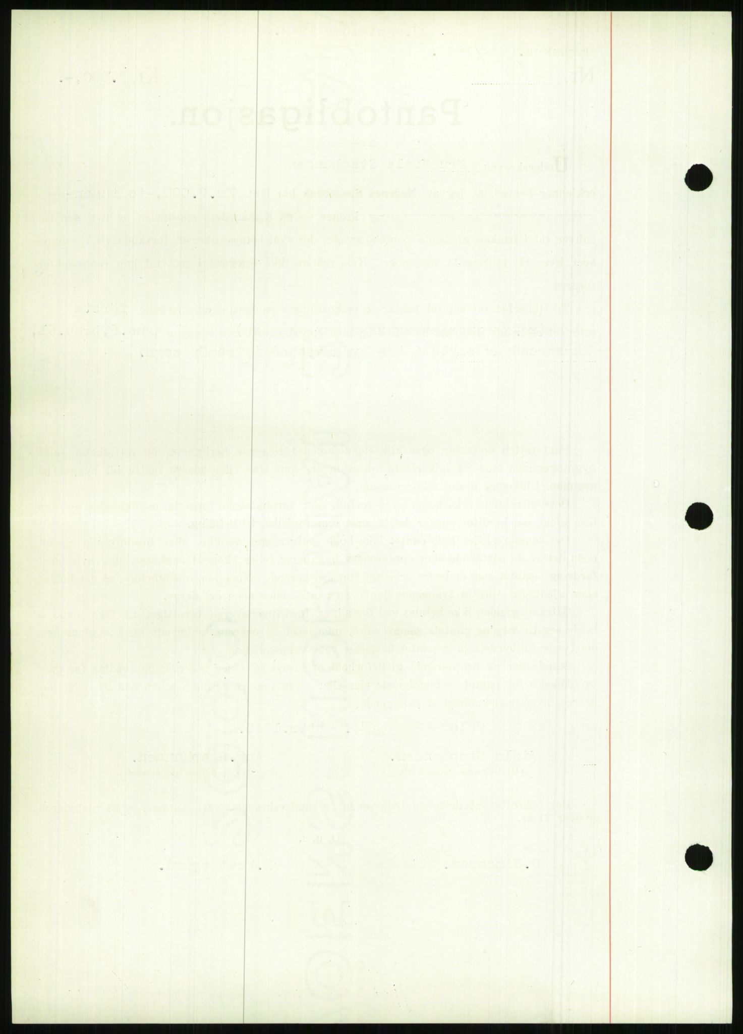 Nedenes sorenskriveri, SAK/1221-0006/G/Gb/Gbb/L0001: Mortgage book no. I, 1939-1942, Diary no: : 844/1940