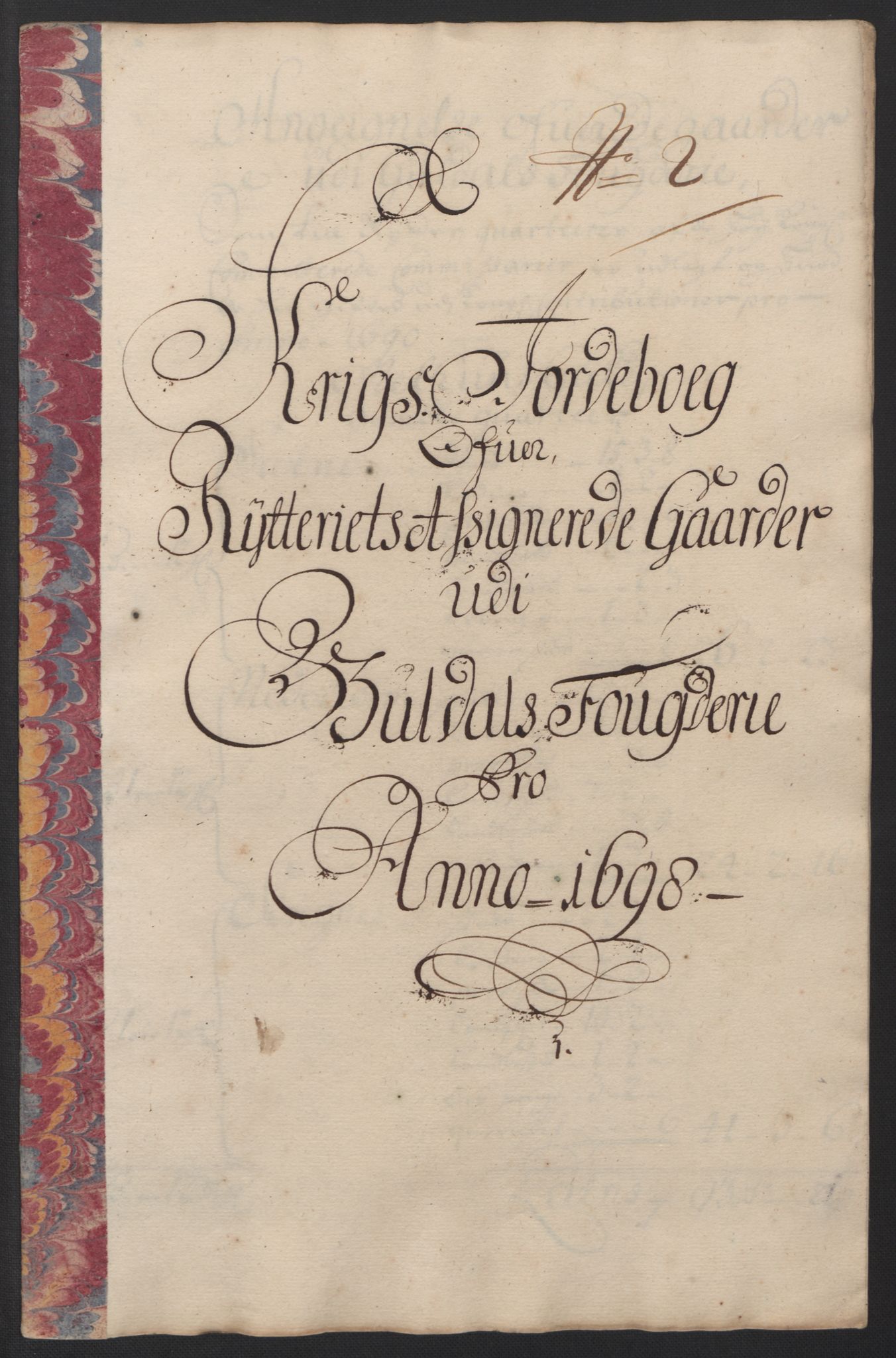 Rentekammeret inntil 1814, Reviderte regnskaper, Fogderegnskap, RA/EA-4092/R60/L3948: Fogderegnskap Orkdal og Gauldal, 1698, p. 392