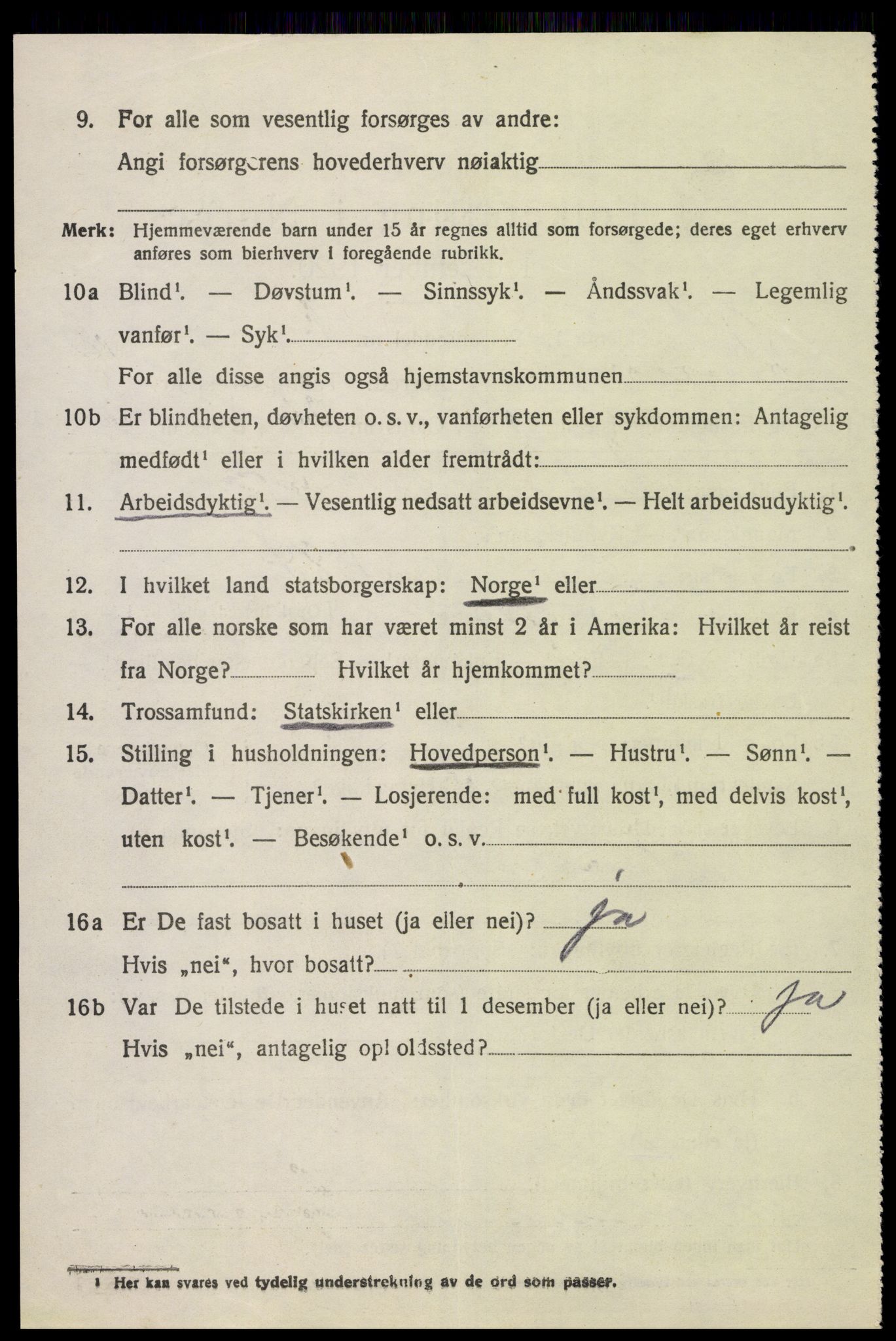 SAH, 1920 census for Ringsaker, 1920, p. 25061