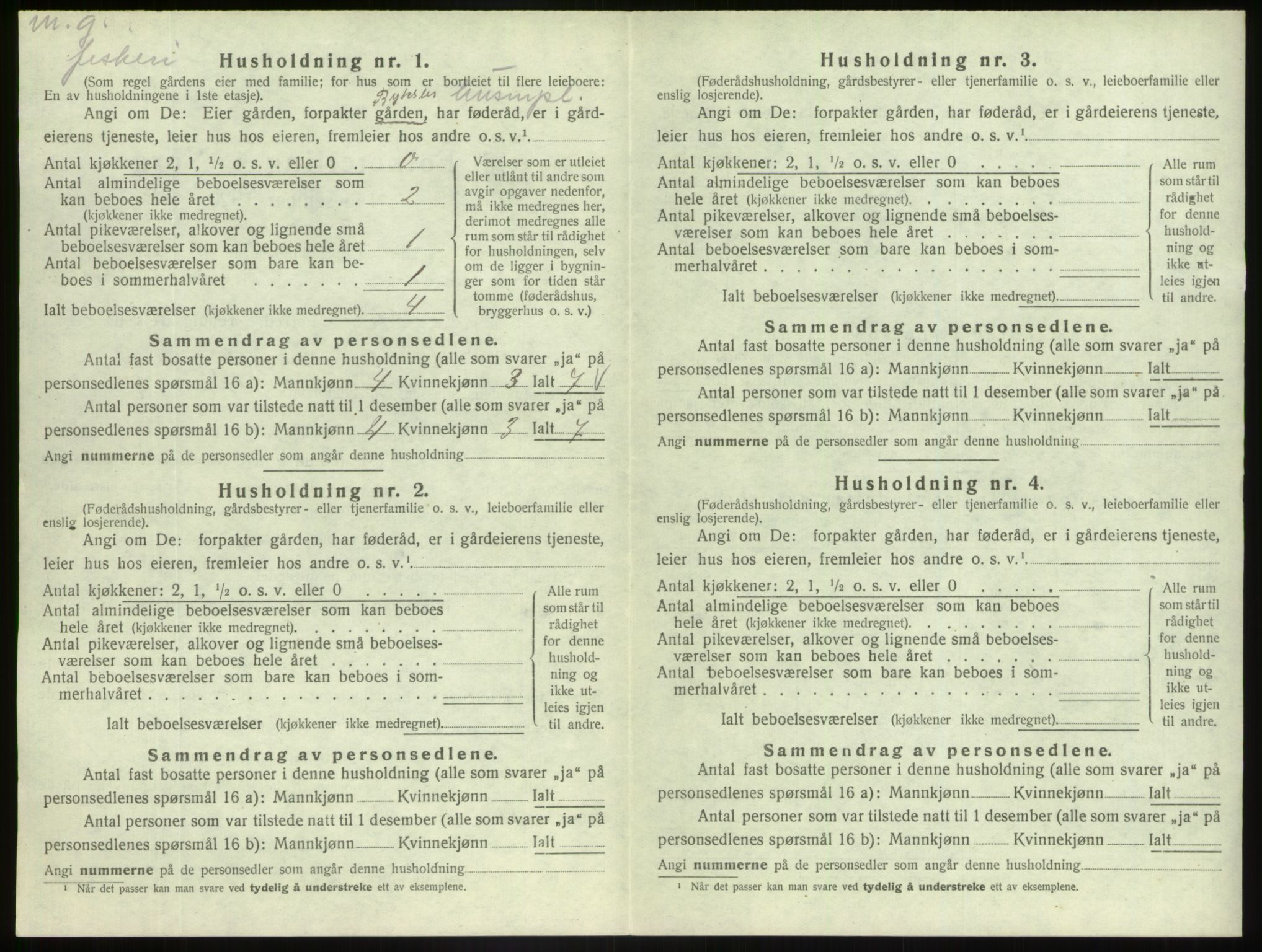 SAB, 1920 census for Askvoll, 1920, p. 777