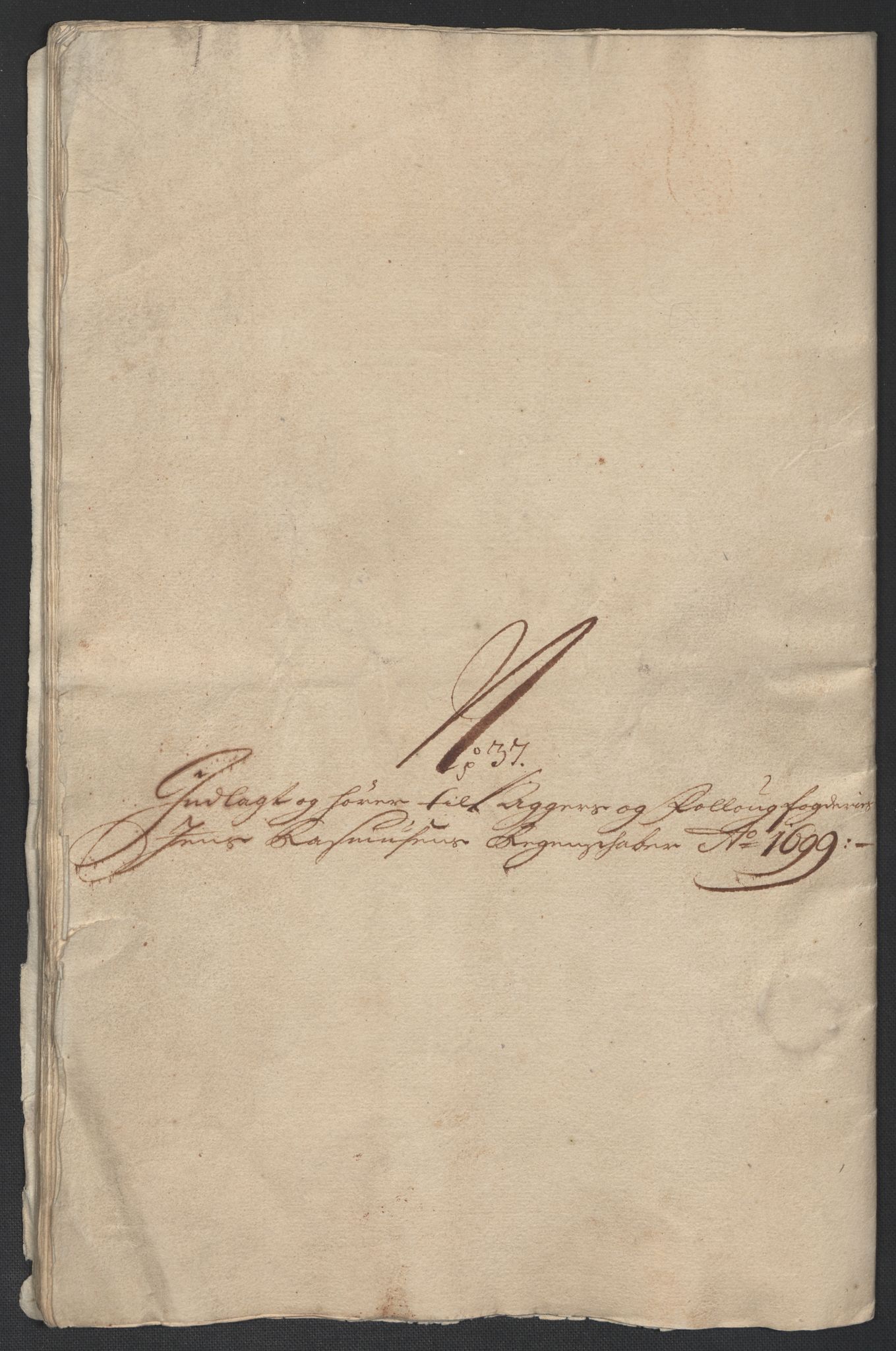 Rentekammeret inntil 1814, Reviderte regnskaper, Fogderegnskap, AV/RA-EA-4092/R10/L0442: Fogderegnskap Aker og Follo, 1699, p. 380