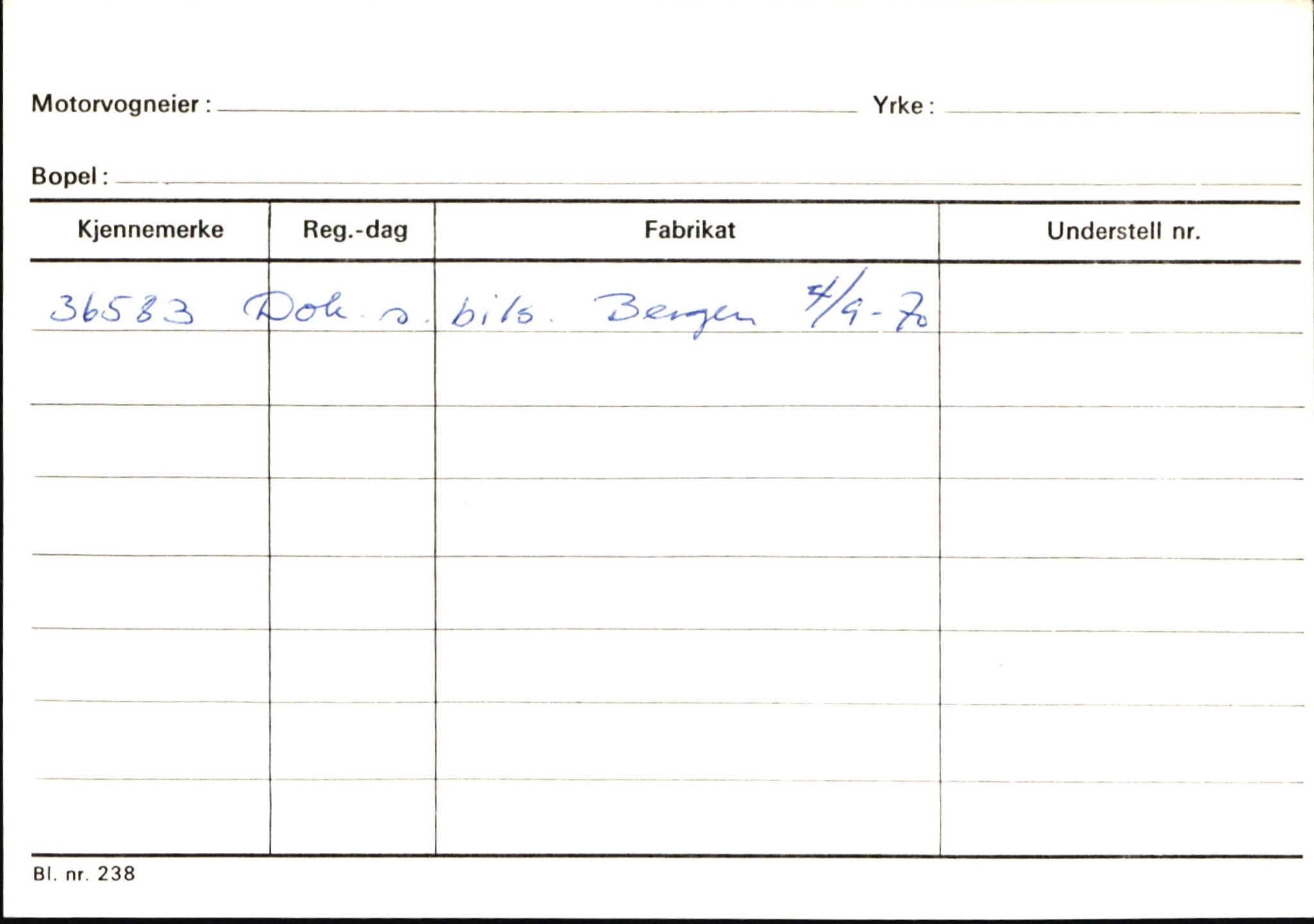 Statens vegvesen, Sogn og Fjordane vegkontor, AV/SAB-A-5301/4/F/L0145: Registerkort Vågsøy S-Å. Årdal I-P, 1945-1975, p. 1903