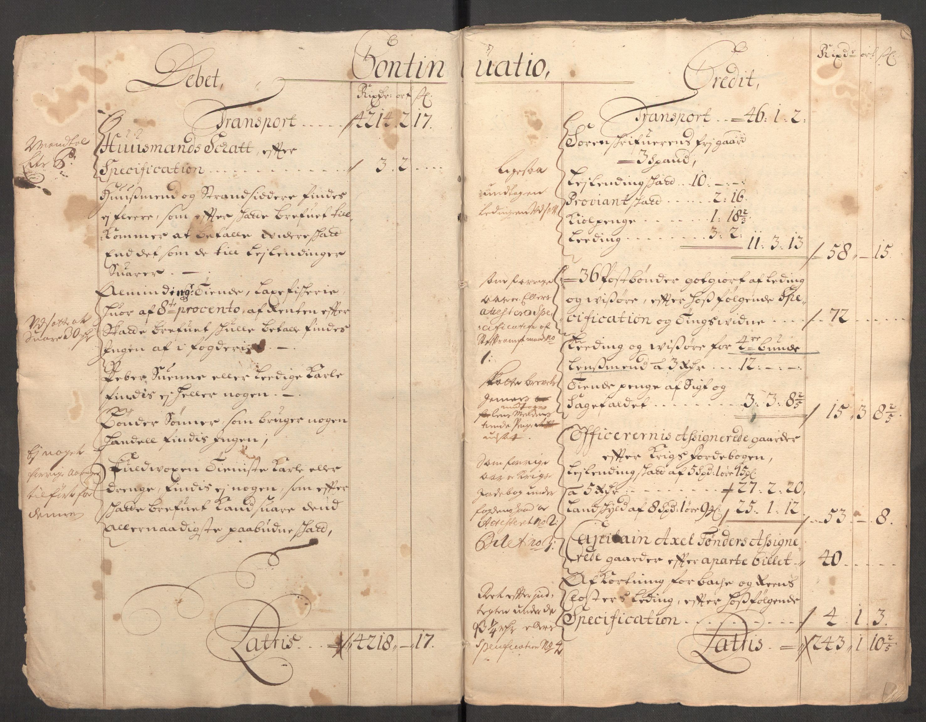 Rentekammeret inntil 1814, Reviderte regnskaper, Fogderegnskap, RA/EA-4092/R60/L3946: Fogderegnskap Orkdal og Gauldal, 1696, p. 7
