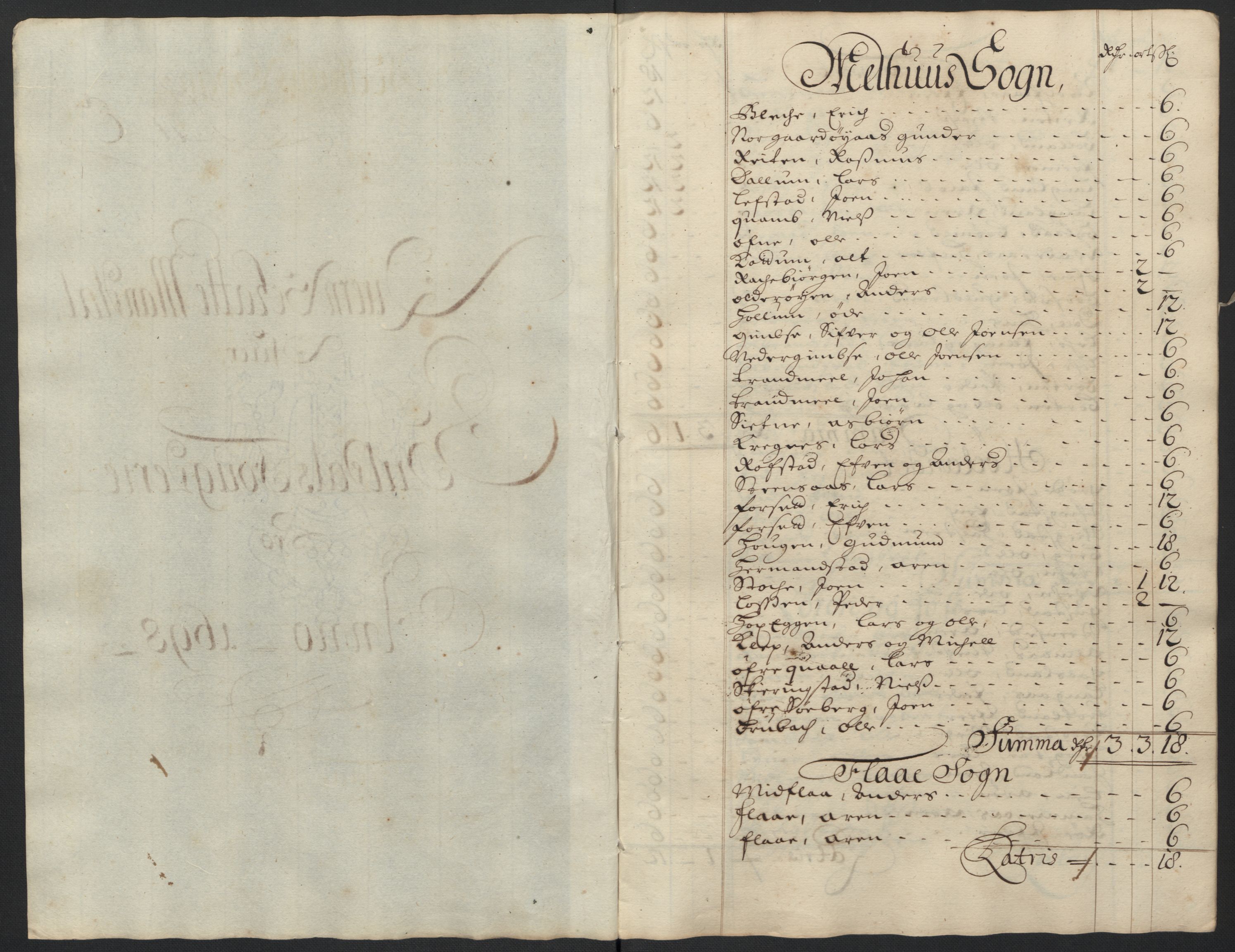 Rentekammeret inntil 1814, Reviderte regnskaper, Fogderegnskap, RA/EA-4092/R60/L3948: Fogderegnskap Orkdal og Gauldal, 1698, p. 337