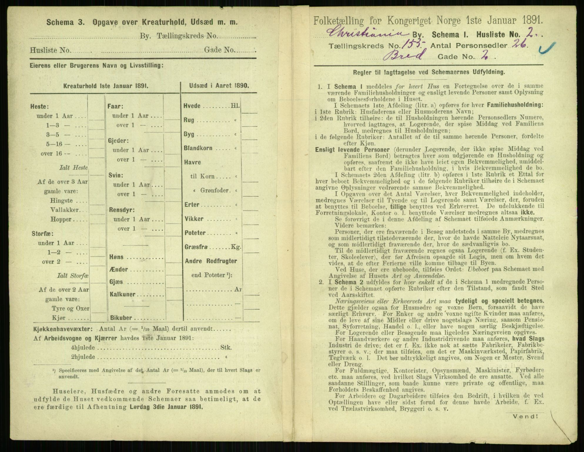 RA, 1891 census for 0301 Kristiania, 1891, p. 88162