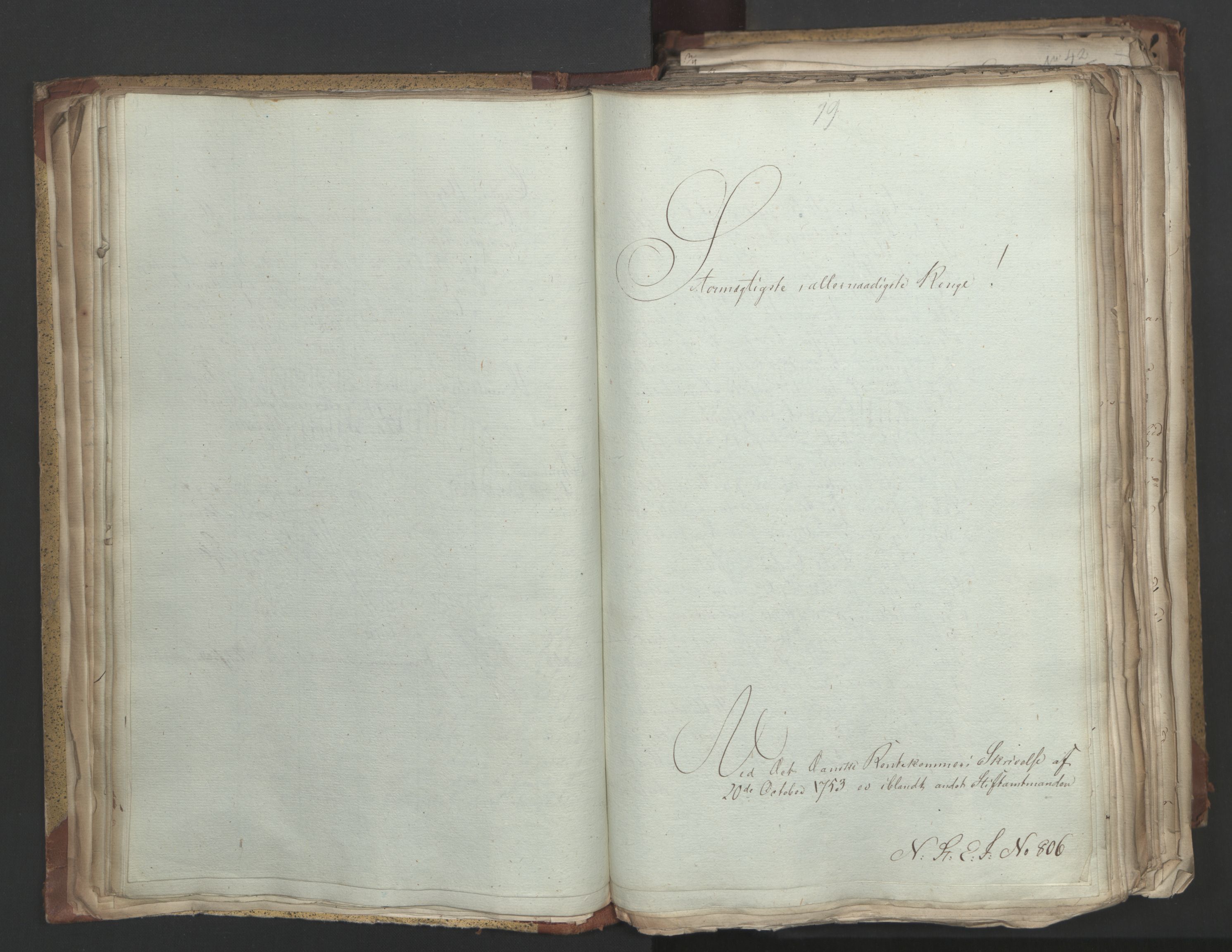 Statsrådsavdelingen i Stockholm, AV/RA-S-1003/D/Da/L0004: Regjeringsinnstillinger nr. 788-999, 1815, p. 45
