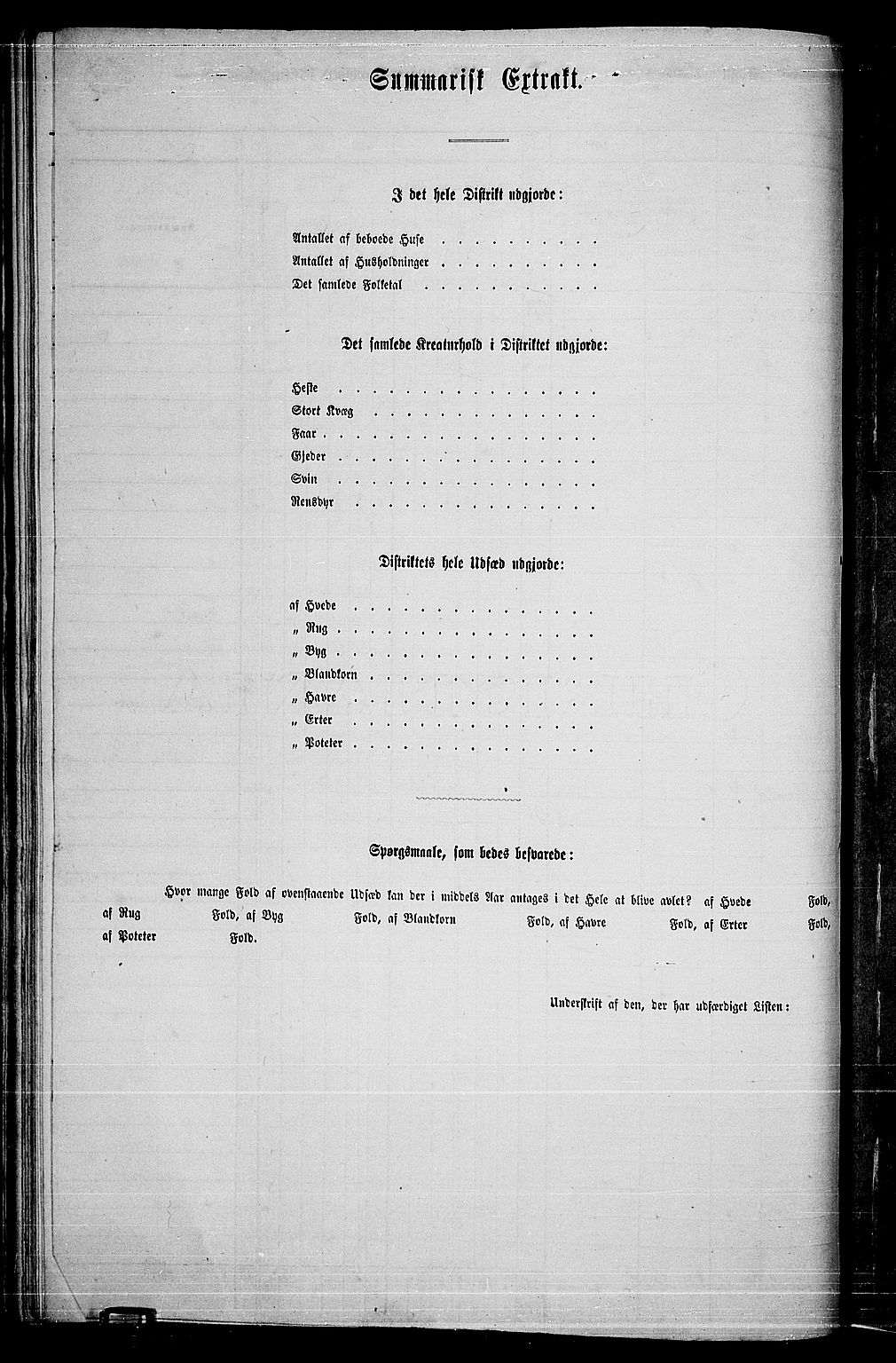 RA, 1865 census for Nes, 1865, p. 239