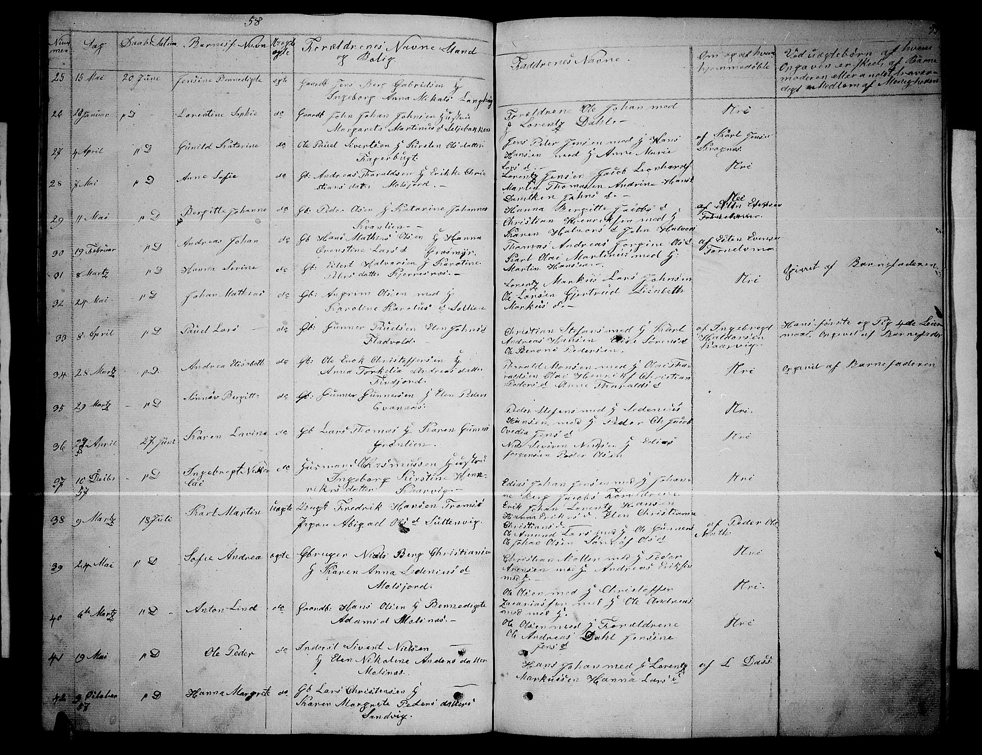 Lenvik sokneprestembete, AV/SATØ-S-1310/H/Ha/Hab/L0003klokker: Parish register (copy) no. 3, 1844-1858, p. 91