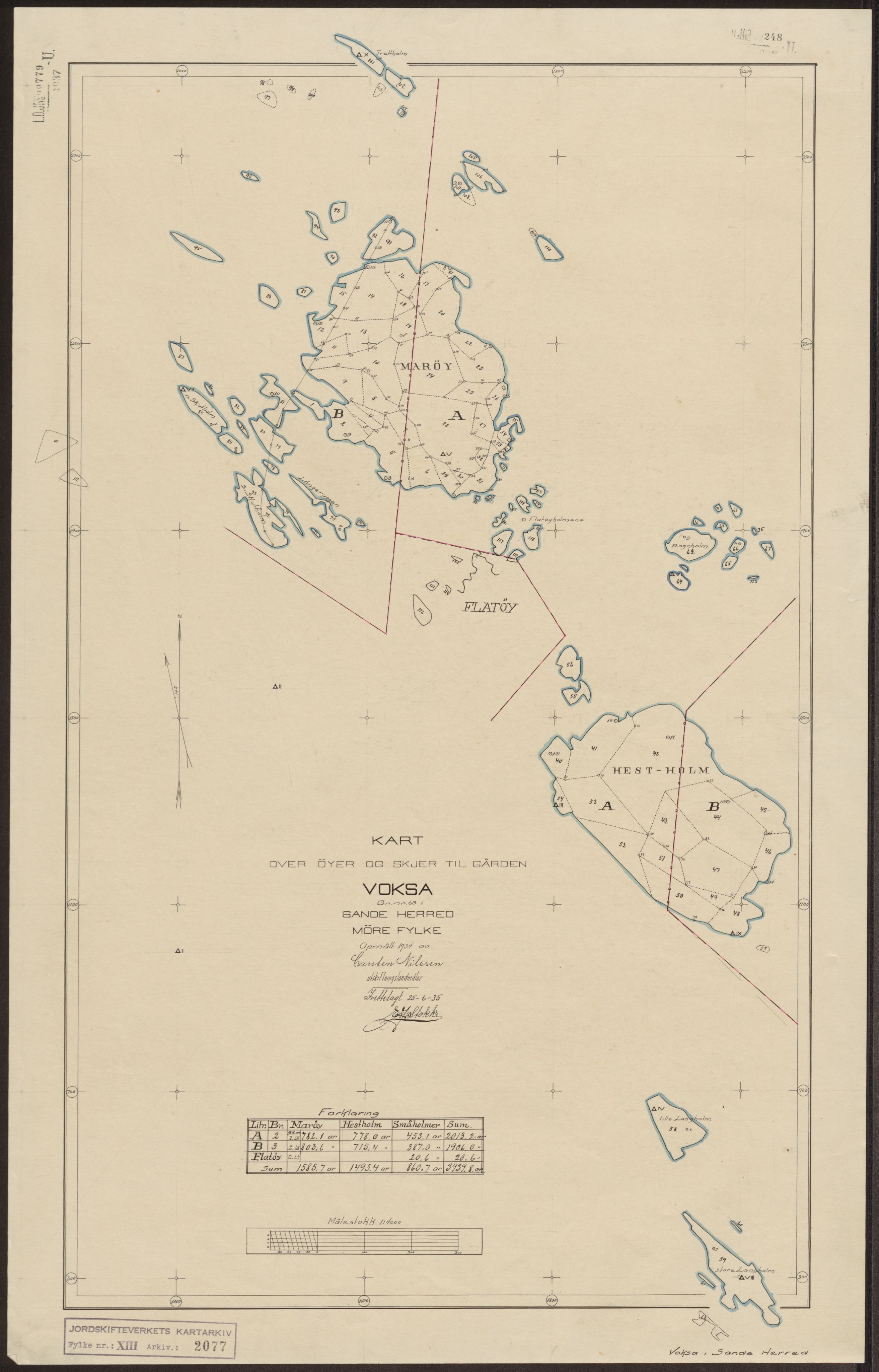 Jordskifteverkets kartarkiv, AV/RA-S-3929/T, 1859-1988, p. 2551