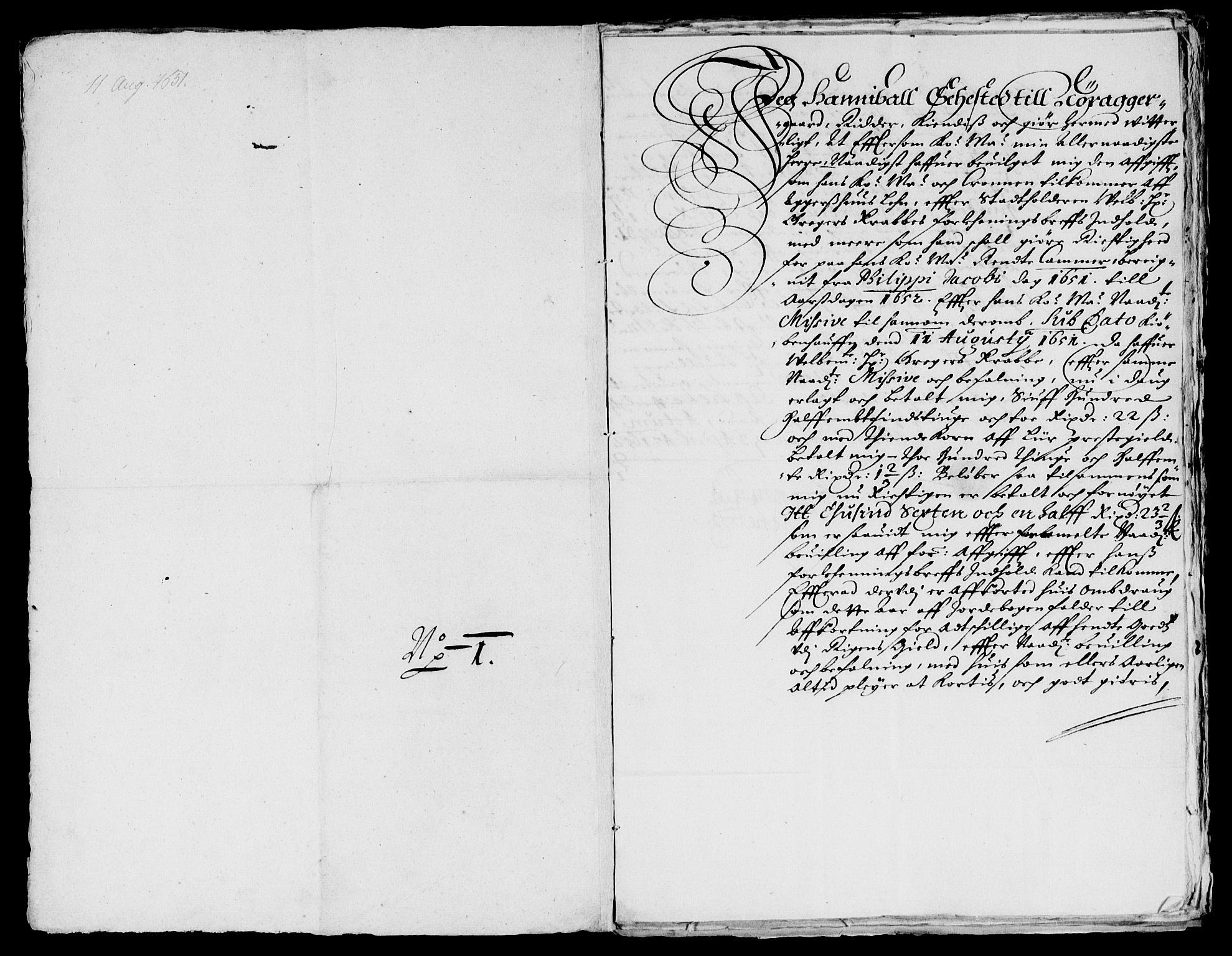 Rentekammeret inntil 1814, Reviderte regnskaper, Lensregnskaper, AV/RA-EA-5023/R/Rb/Rba/L0206: Akershus len, 1651-1652