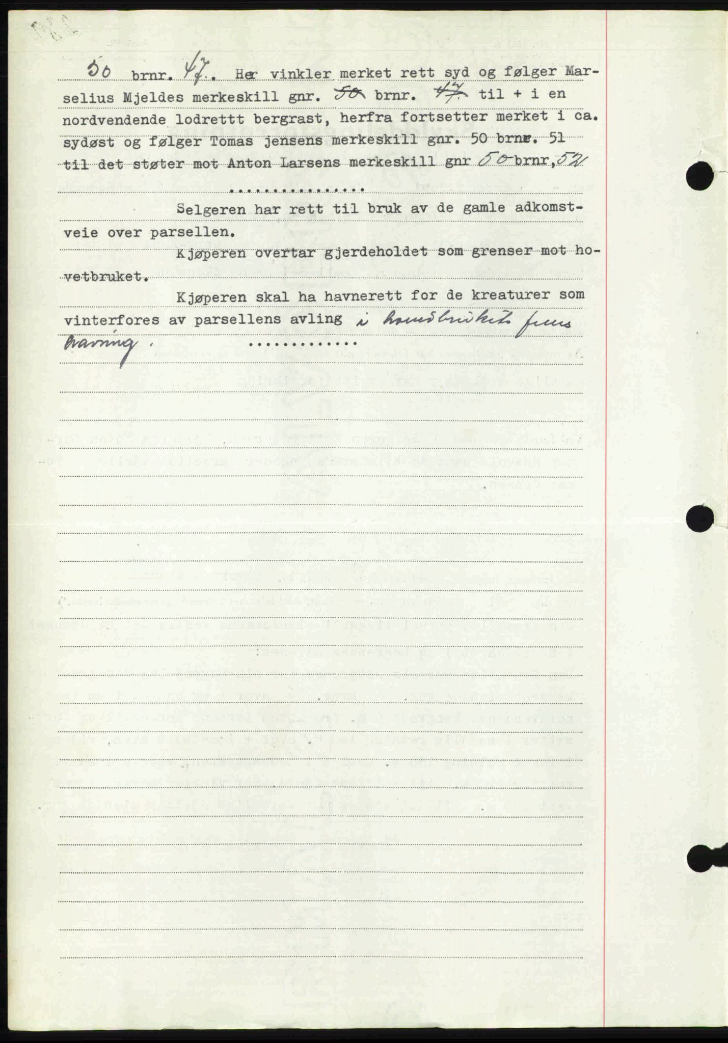 Rana sorenskriveri , SAT/A-1108/1/2/2C: Mortgage book no. A 6, 1939-1940, Diary no: : 1353/1939