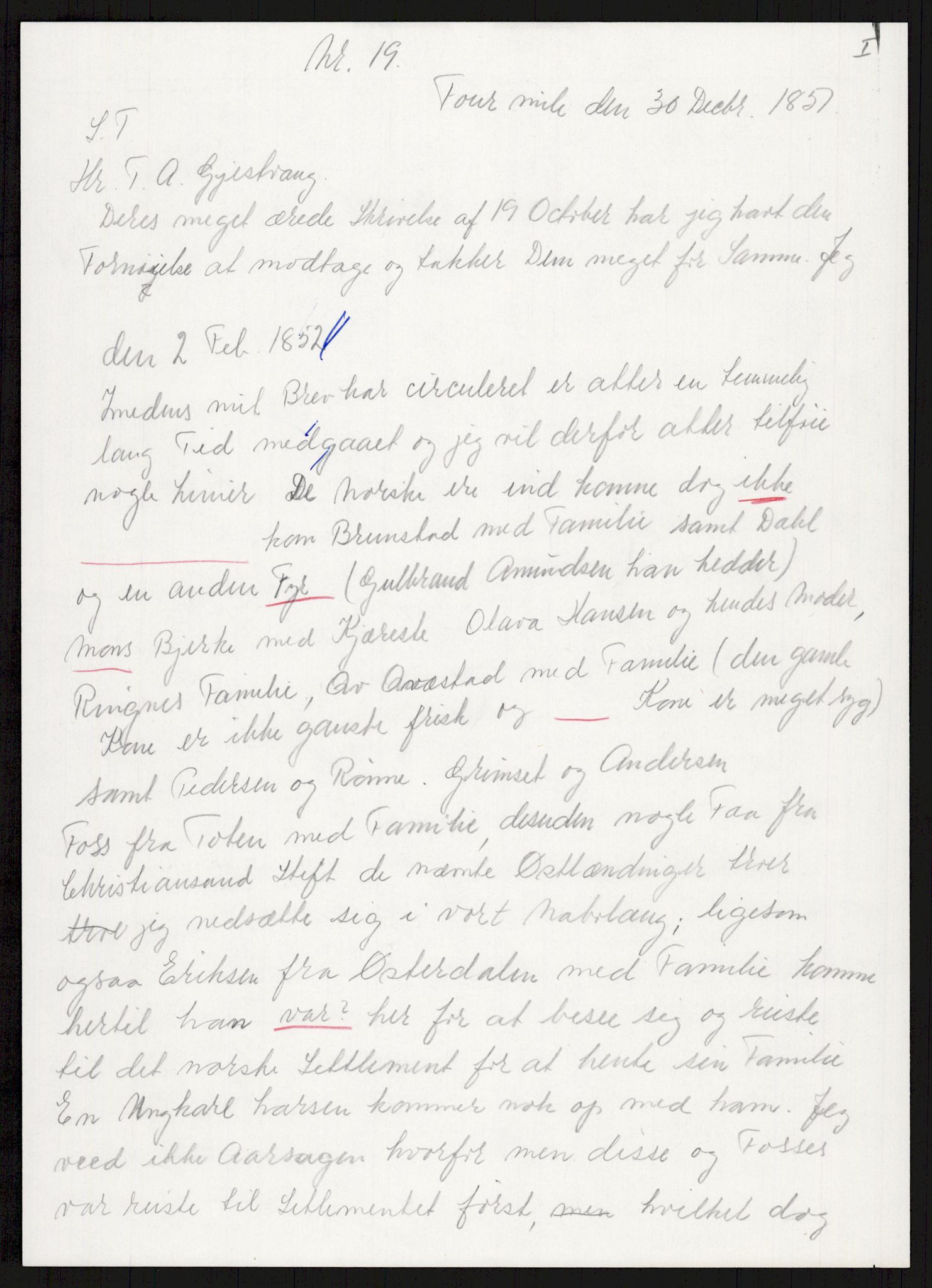 Samlinger til kildeutgivelse, Amerikabrevene, AV/RA-EA-4057/F/L0007: Innlån fra Hedmark: Berg - Furusetbrevene, 1838-1914, p. 241