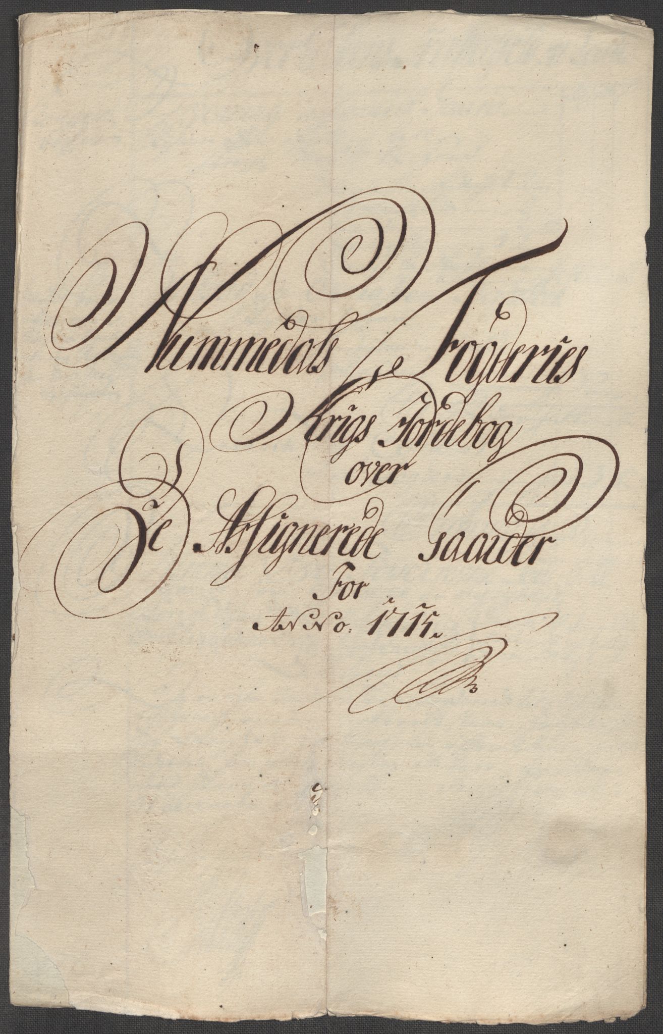 Rentekammeret inntil 1814, Reviderte regnskaper, Fogderegnskap, AV/RA-EA-4092/R64/L4436: Fogderegnskap Namdal, 1715, p. 186