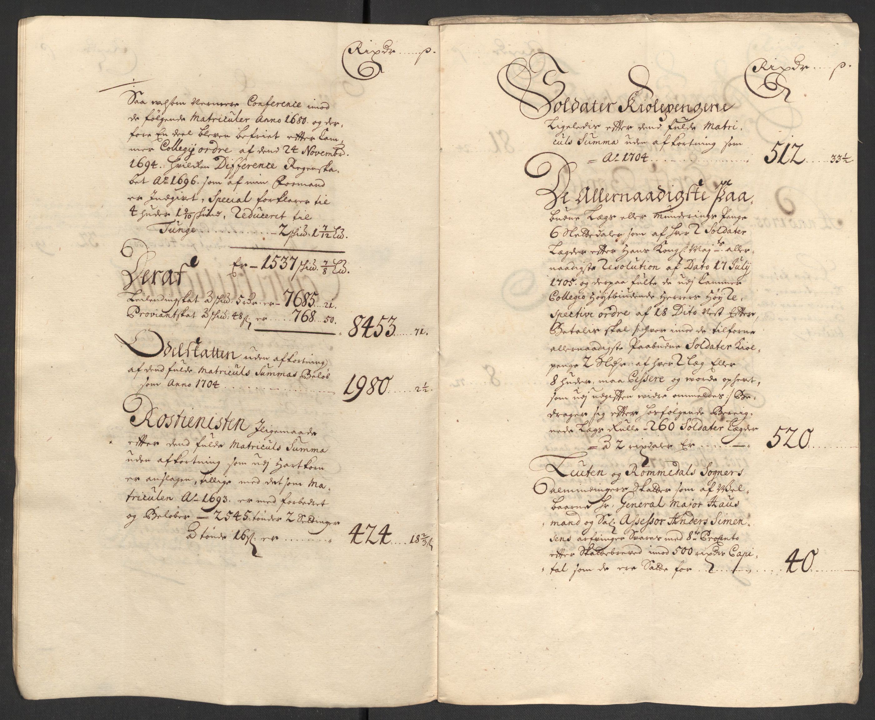 Rentekammeret inntil 1814, Reviderte regnskaper, Fogderegnskap, AV/RA-EA-4092/R16/L1042: Fogderegnskap Hedmark, 1705, p. 7